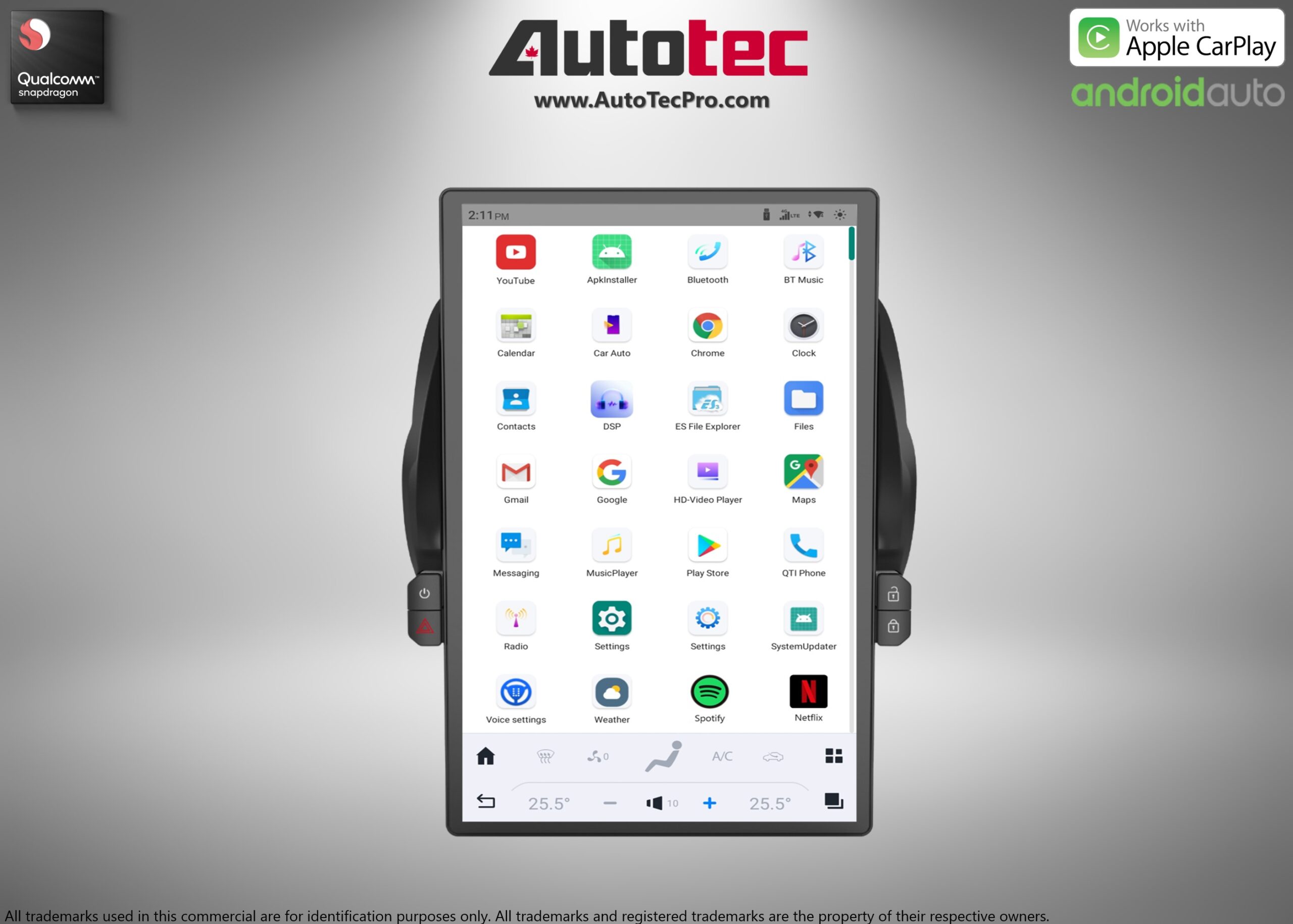 Chevrolet Camaro (2010 – 2015) 14.5″ IPS QHD 2K Touch-Screen Android Navigation System | Android 13 | GPS | BT | Wifi | CarPlay | Android Auto | 4G LTE