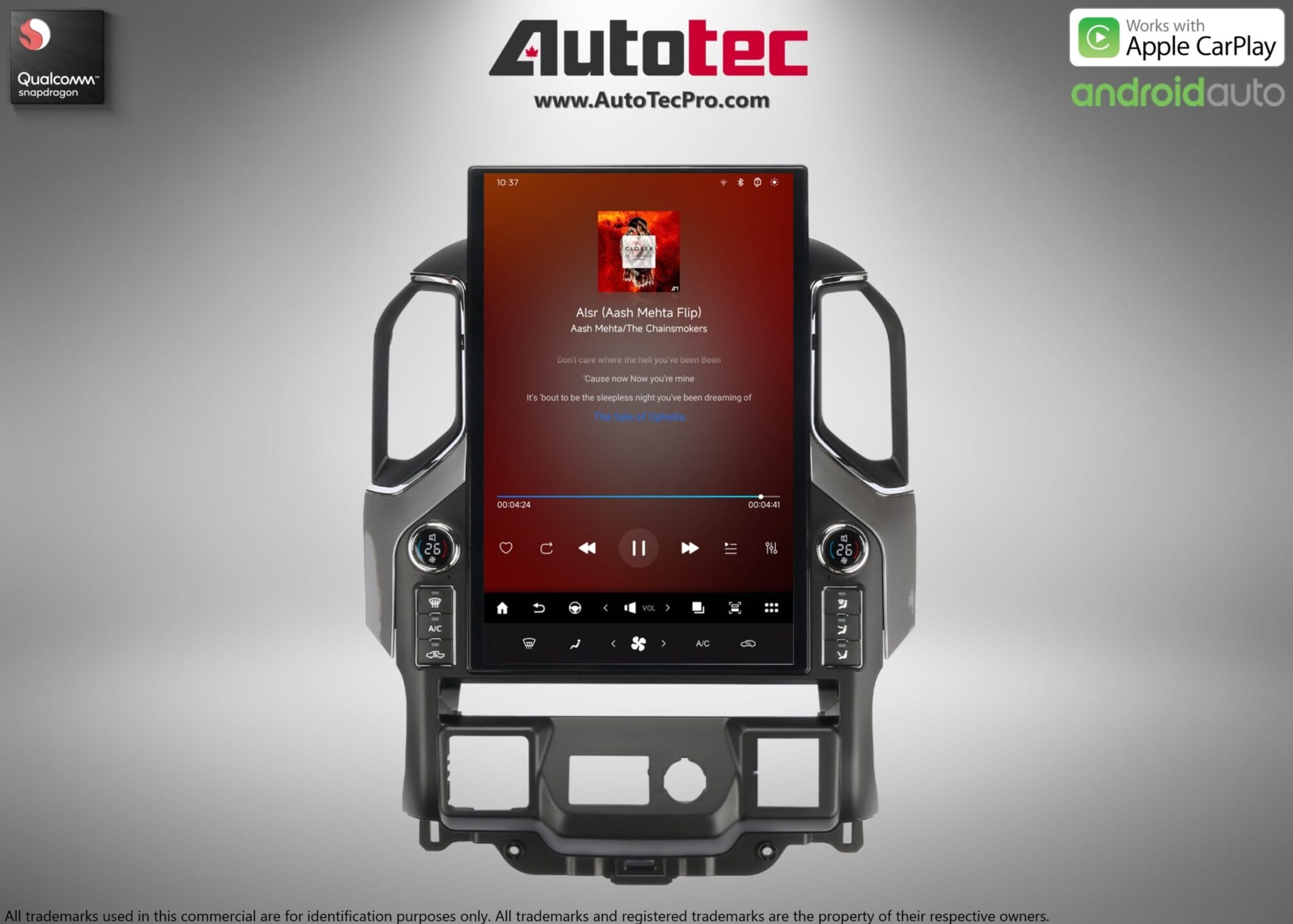 Chevrolet Silverado / GMC Sierra (2019 – 2026) 17.2″ IPS HD Touch-Screen Navigation & Infotainment System | Android 14 | GPS | BT | Wifi | CarPlay | Onstar | 4G LTE