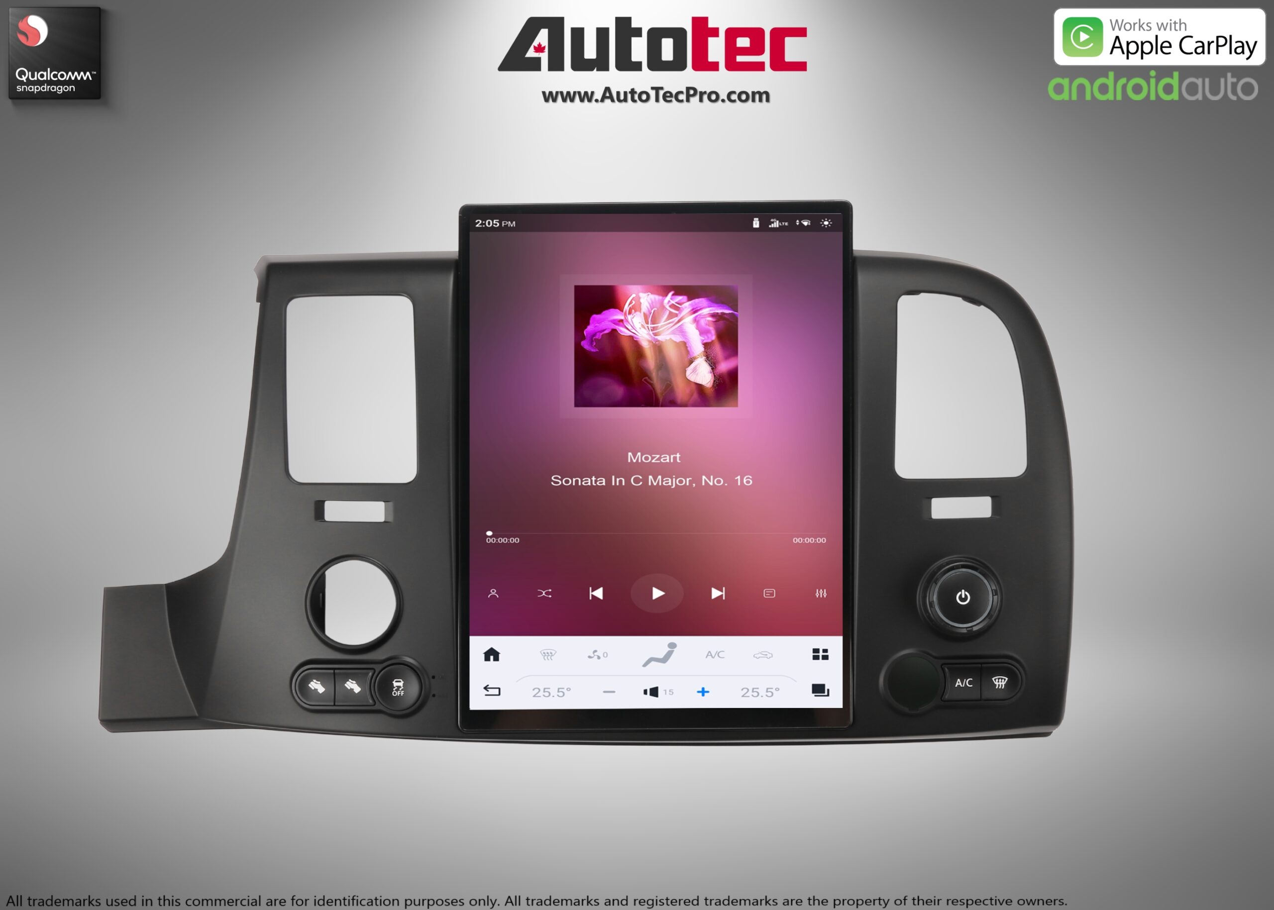 Chevrolet Silverado / GMC Sierra (2007 – 2013) 13.8″ HD Touch-Screen Navigation & Infotainment System | Android 13 | GPS | BT | Wifi | CarPlay | 4G LTE