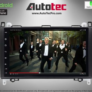 Mercedes-Benz Sprinter ( 2007-2018 ) Direct-Fit 9″ HD Touch-Screen Android Navigation System | Android 14 | GPS | BT | Wifi | A2DP | CAMERA