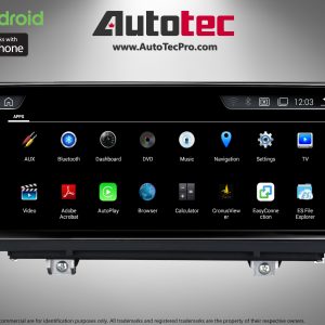BMW X5/X6 (2007 – 2014) E70 E71 OEM FIT 10.25″ / 12.3″ HD Touch-Screen Android Navigation System | GPS | BT | Wifi | Camera | CarPlay