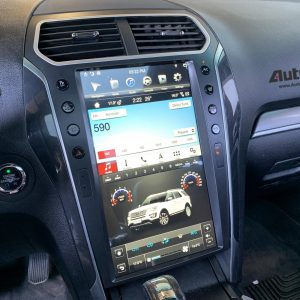 Ford Explorer (2011 – 2019) 14.4″ IPS QHD 2K Touch-Screen Android Navigation System | Android 13 | GPS | BT | Wifi | CarPlay | Android Auto | SYNC | 4G LTE