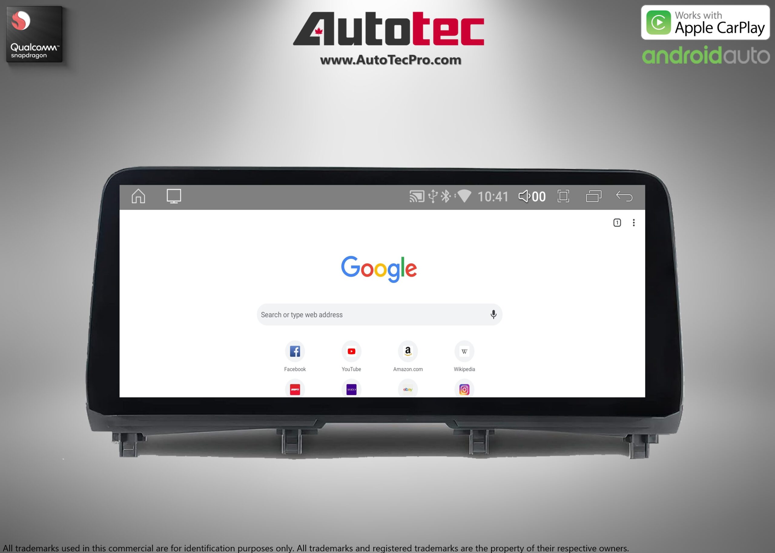 Lexus RX ( 2009- 2015 ) 12.3″ HD Touch-Screen Navigation & Infotainment System | GPS | BT | Wifi | A2DP | CAMERA