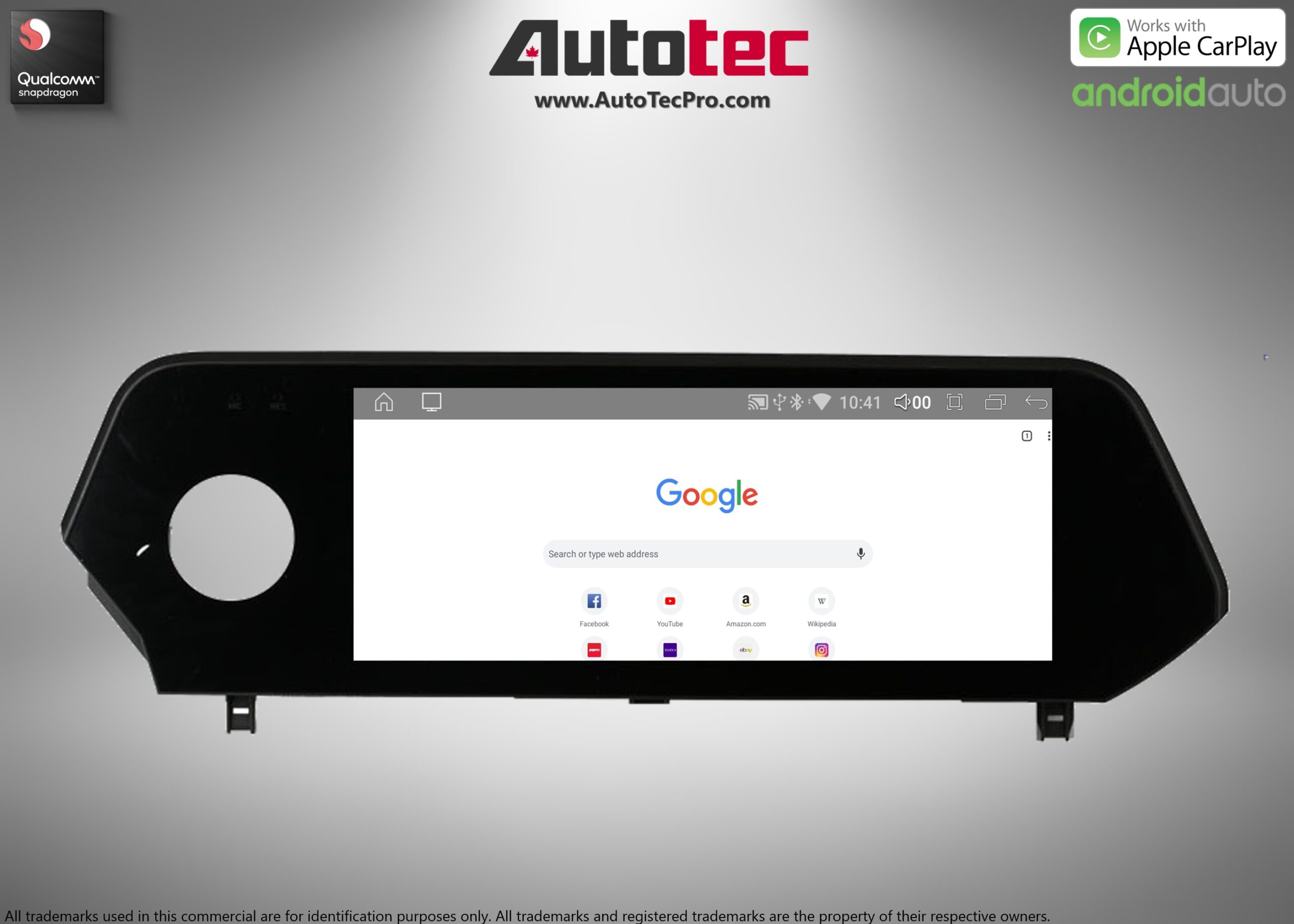 Lexus UX ( 2019- 2021 ) 10.25″ HD Touch-Screen Navigation & Infotainment System | Android 13 | GPS | BT | Wifi | A2DP | CarPlay