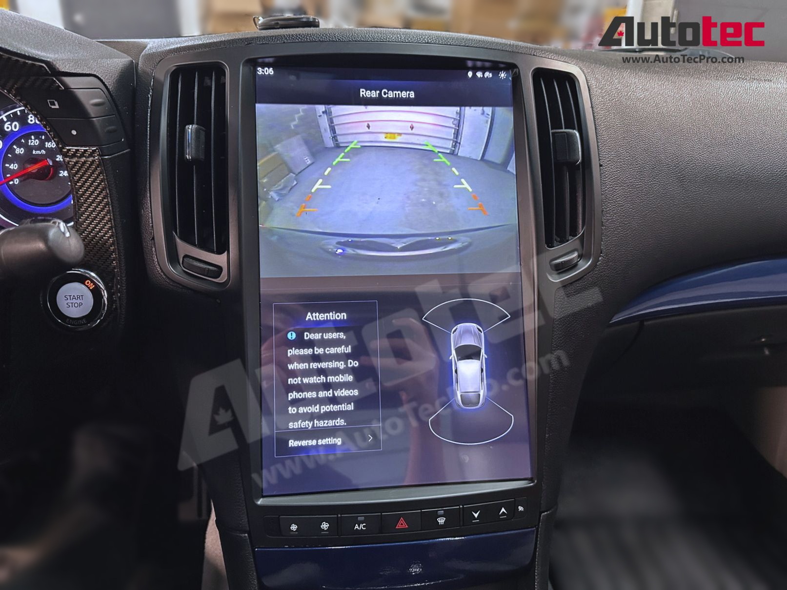 Infiniti G25/G35/G37/G37s (2007 – 2015) 14.5″ (Mark 7) 2K QHD Touch-Screen Navigation & Infotainment System | GPS | BT | Wifi | 4G LTE | CarPlay