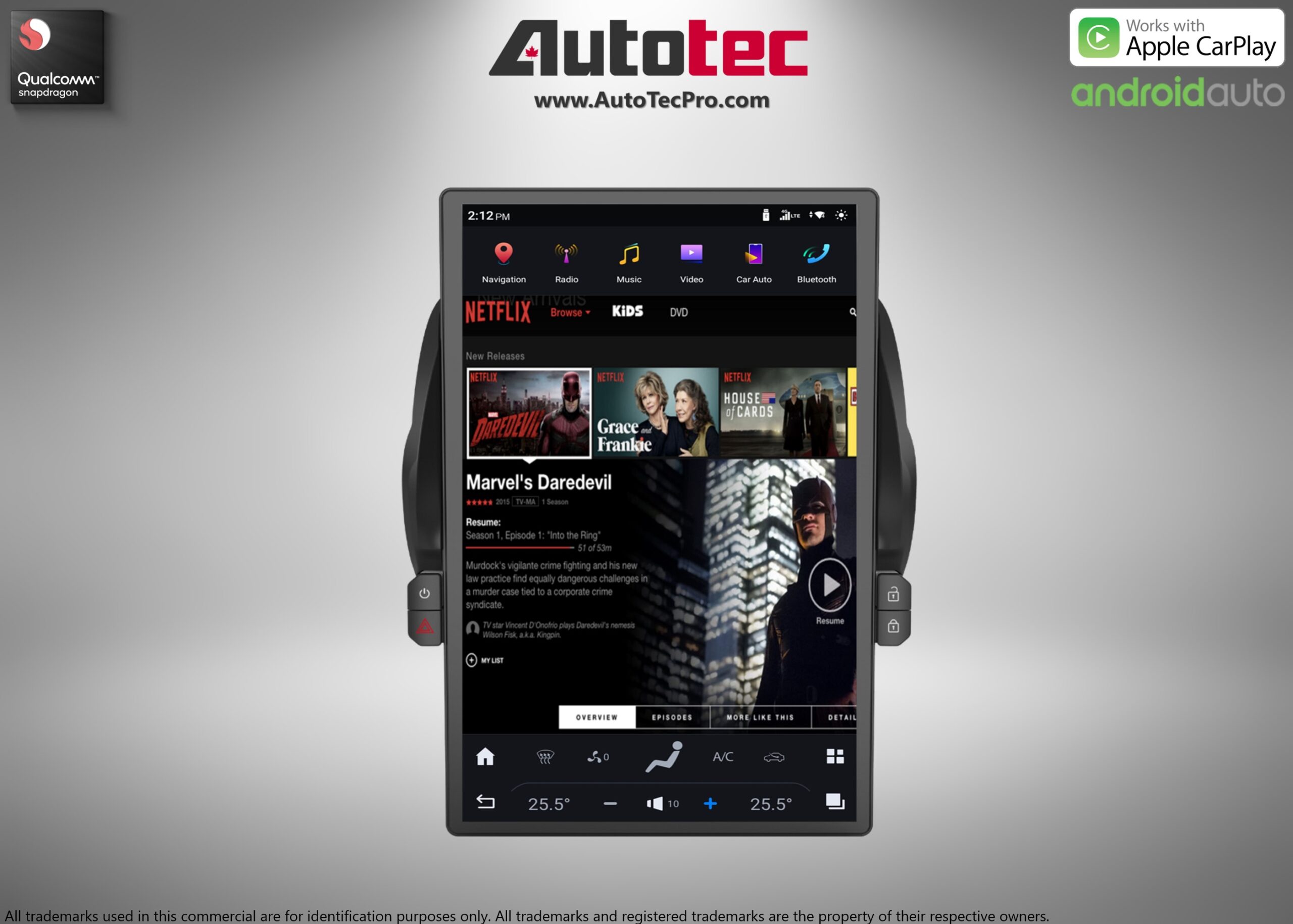 Chevrolet Camaro (2010 – 2015) 14.5″ IPS QHD 2K Touch-Screen Android Navigation System | Android 13 | GPS | BT | Wifi | CarPlay | Android Auto | 4G LTE