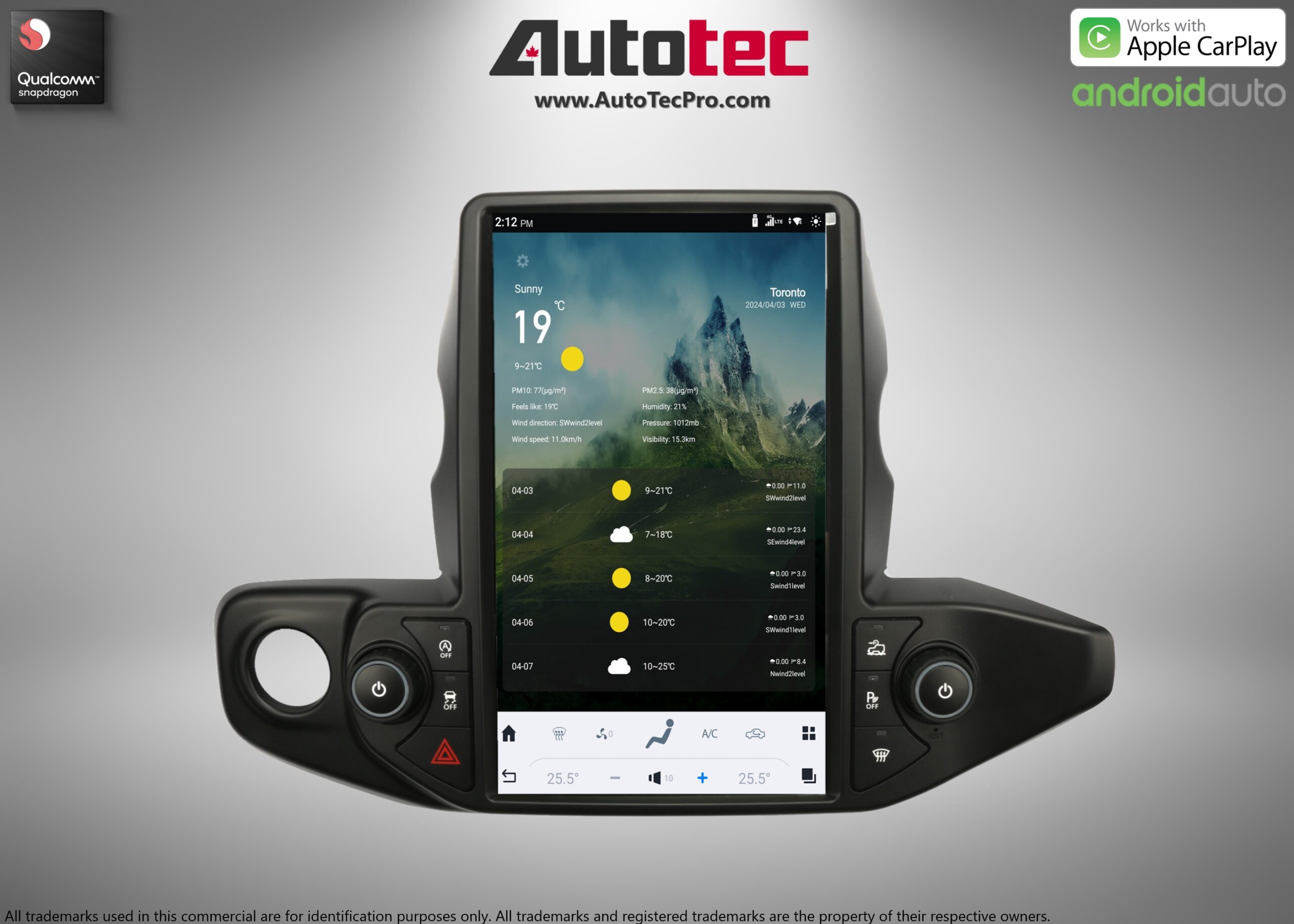 Jeep Wrangler (2018 – 2023) 13.6″ IPS HD Touch-Screen Navigation & Infotainment System | Android 13 | GPS | BT | Wifi | CarPlay