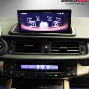 Lexus CT200h (2011 – 2018) OEM FIT 10.25″ HD Touch-Screen Android Navigation System | GPS | BT | Wifi | CarPlay | Android Auto | CAMERA