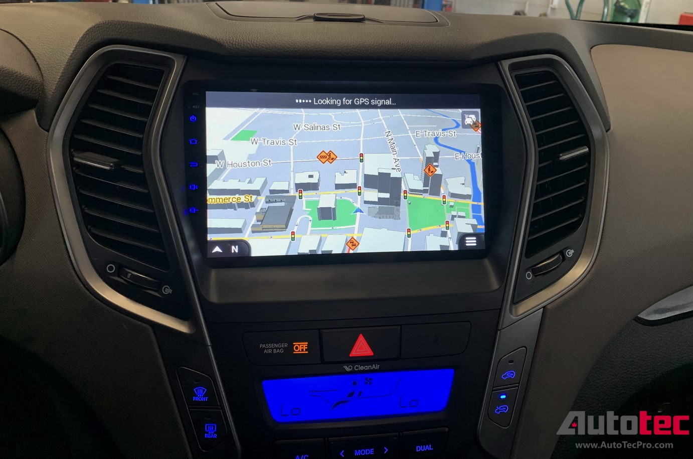 Autoradio Android 13 avec Écran IPS et Navigation GPS, Lecteur CarPlay avec  Limitation, pour Hyundai Santa Fe dehors 2013 (festin 45)2015 2016 2017