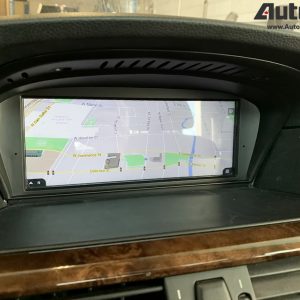 BMW 5 Series (2003 – 2010) E60 OEM FIT 8.8″ HD Touch-Screen Android Navigation System | Android 14 | GPS | BT | Wifi | Camera | CarPlay