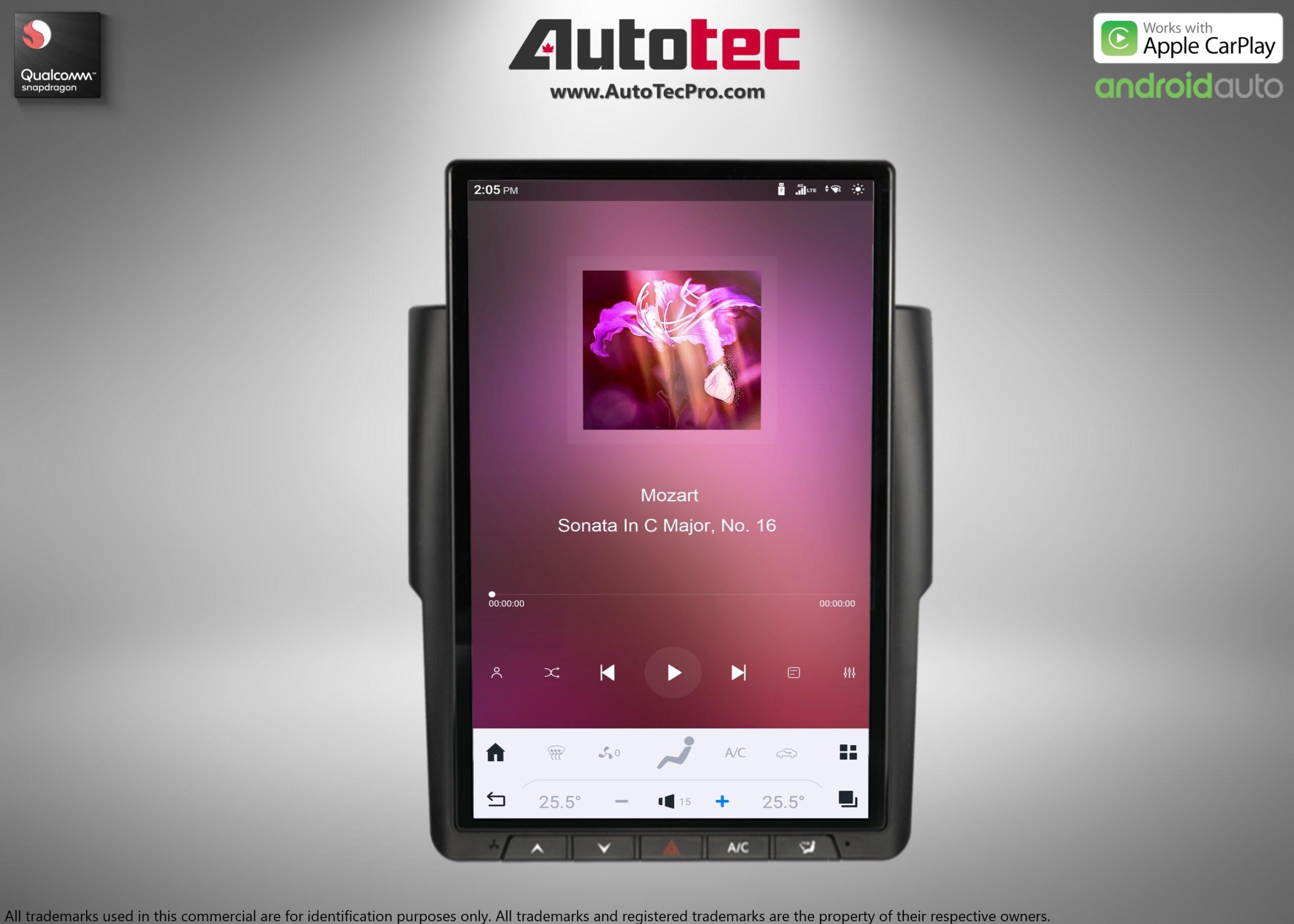 Dodge RAM (2013 – 2018) 14.4″ IPS QHD 2K Touch-Screen Android Navigation System | Android 13 | GPS | BT | Wifi | CarPlay | Android Auto | 4G LTE