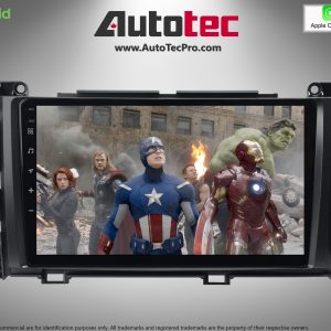 Toyota Sienna (2011 – 2014) OEM FIT 9″ HD Touch-Screen Android Navigation System | Android 13 | GPS | BT | Wifi | CarPlay | Camera