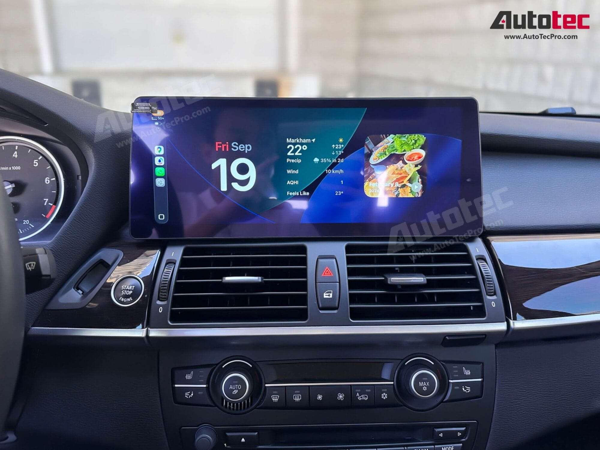 BMW X5/X6 (2007 – 2014) E70 E71 OEM FIT 10.25″ / 12.3″ HD Touch-Screen Android Navigation System | Android 14 | GPS | BT | Wifi | Camera | CarPlay