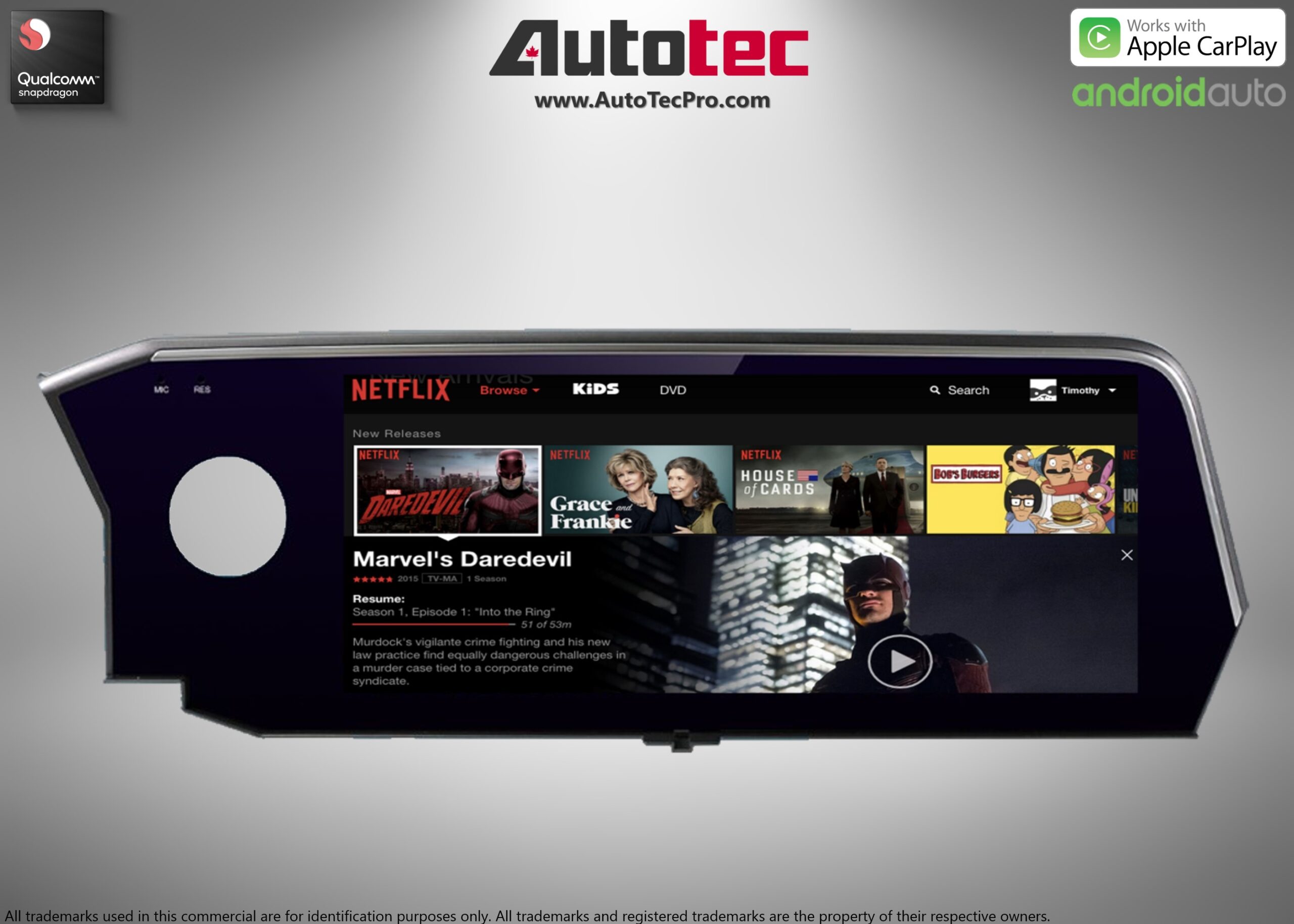 Lexus ES ( 2018- 2020 ) 12.3″ HD Touch-Screen Navigation & Infotainment System | Android 13 | GPS | BT | Wifi | A2DP | CarPlay