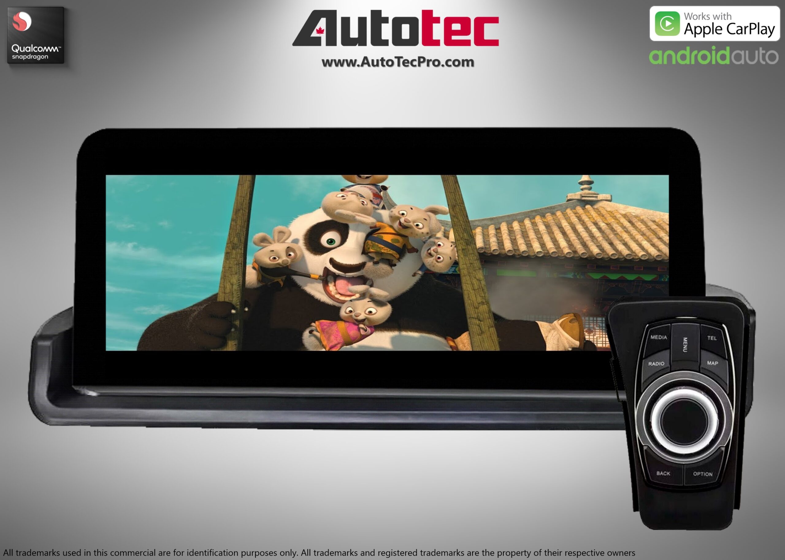 BMW 3 Series (2006 – 2012)  E90 / E91 / E92 OEM FIT 10.25″ /12.5″ HD Touch-Screen Android Navigation System | Android 14 | GPS | BT | Wifi | Camera | CarPlay