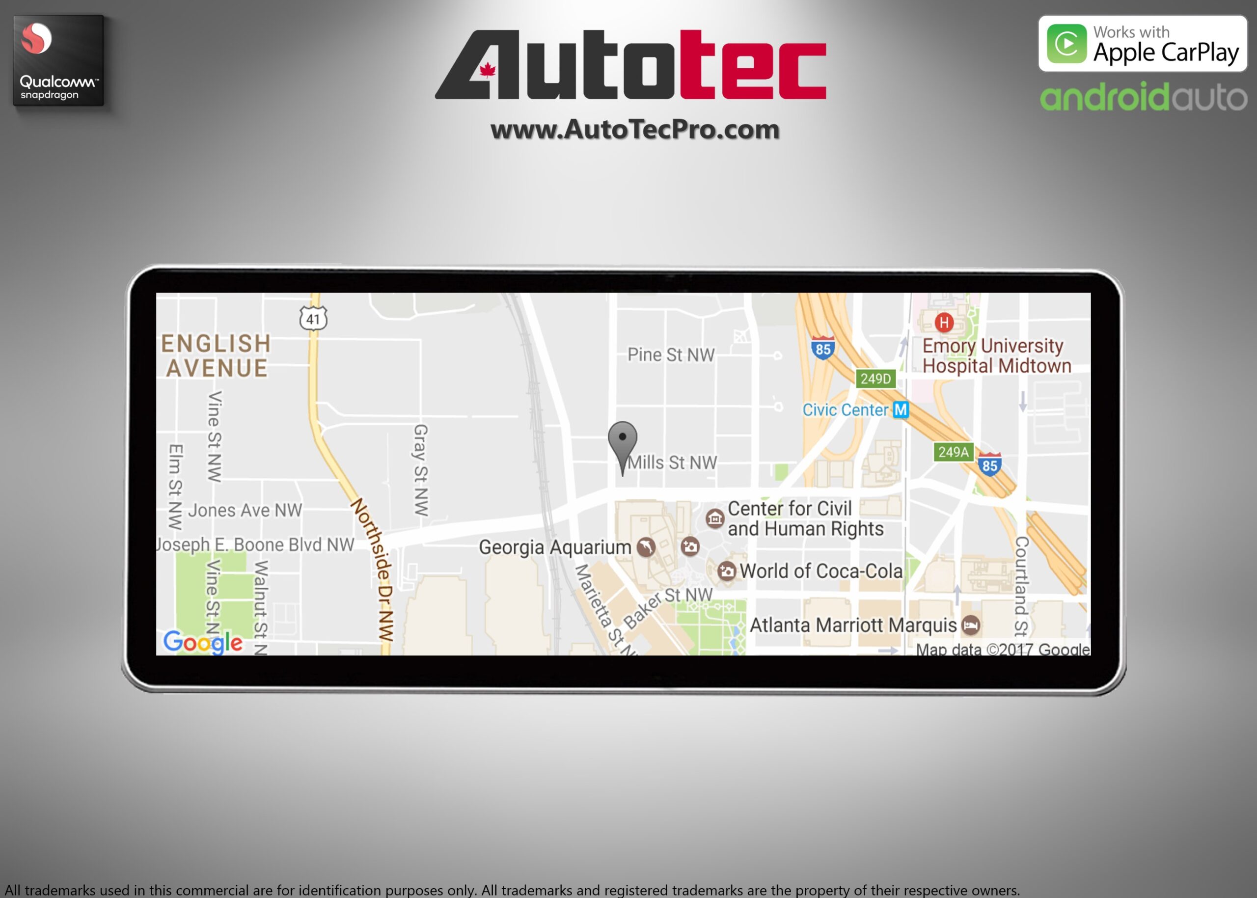 AUDI A4 / A5 (2016 – 2020 | B9) OEM FIT 10.25″ HD IPS Touch-Screen Android Navigation & Infotainment System | Android 14 | GPS | BT | Wifi | 4G LTE | CarPlay | Android Auto | Camera