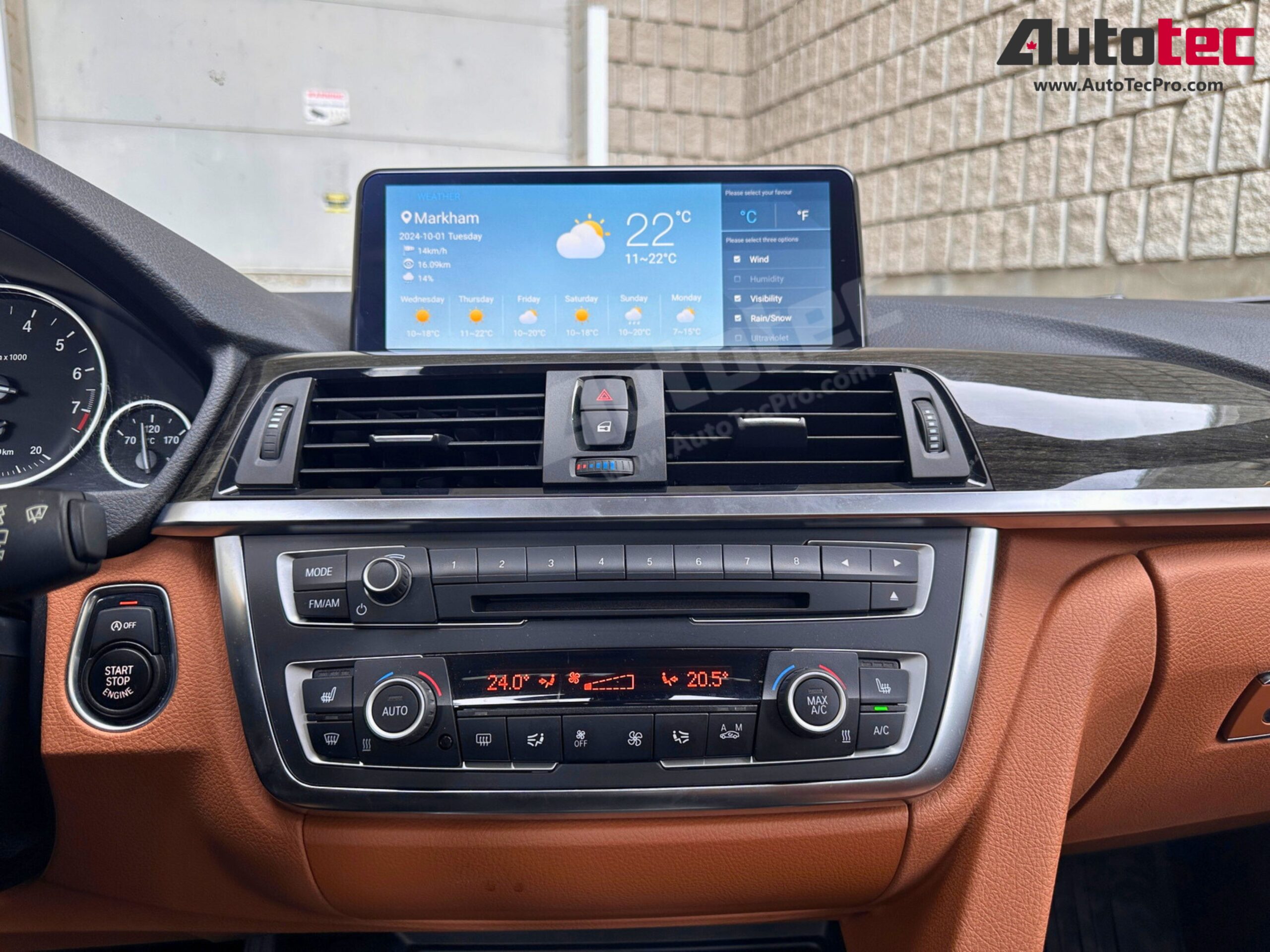 BMW 3 Series (2012 – 2018) F30 / F31 / F34 / F35 OEM FIT 10.25″/12.3″ HD Touch-Screen Navigation & Infotainment System | Android 14 | GPS | BT | Wifi | 4G LTE | Camera | CarPlay