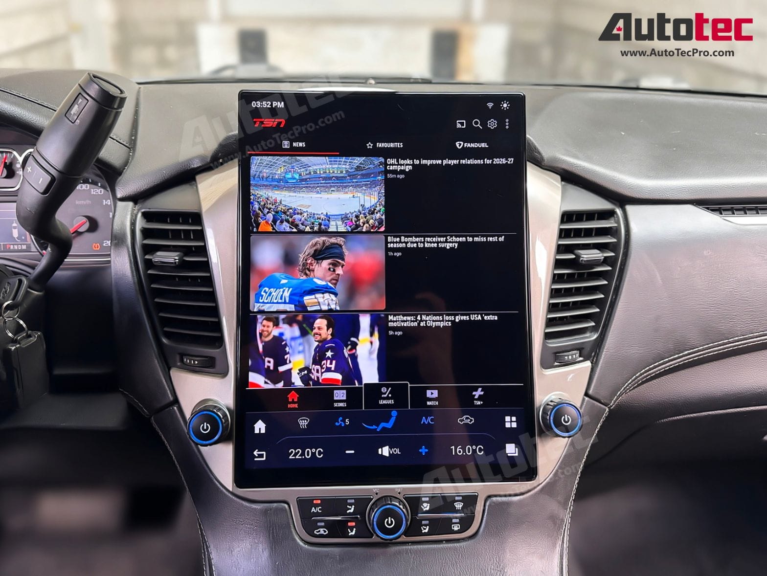 Chevrolet Tahoe / Suburban / GMC Yukon (2015 – 2020) 15.6″ IPS QHD 2K Touch-Screen Navigation & Infotainment System | Android 13 | GPS | BT | Wifi | CarPlay | Onstar | 4G LTE