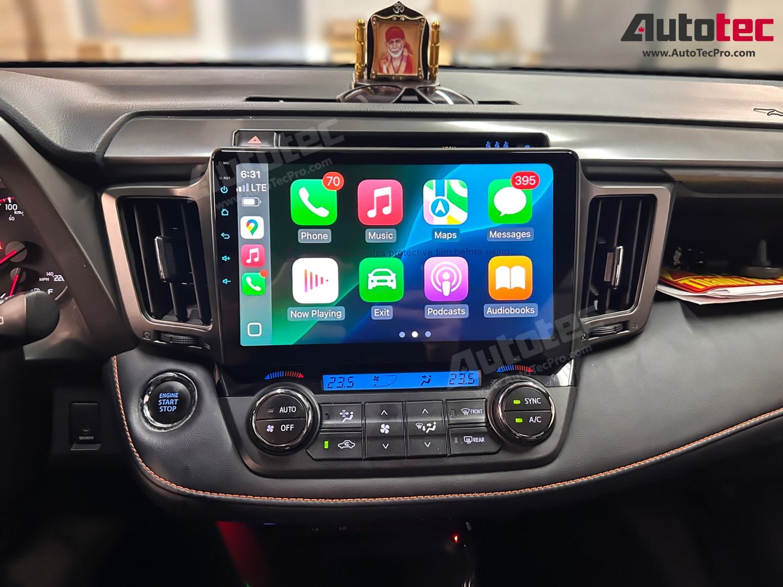 Toyota RAV4 (2013 – 2018) 10.2″ HD Touch-Screen Android Navigation System | Android 13 | GPS | BT | Wifi | Camera | CarPlay | 4G LTE