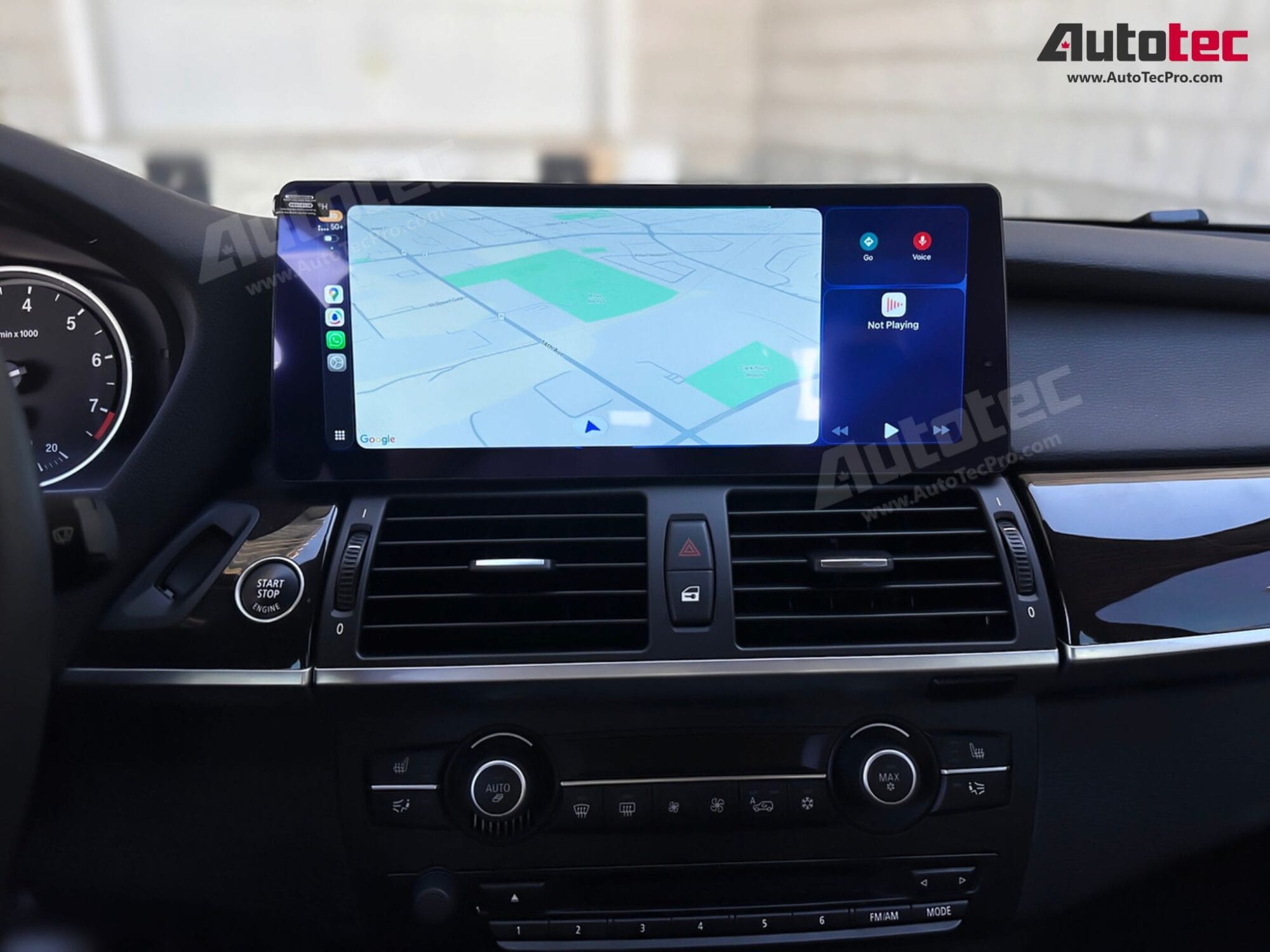 BMW X5/X6 (2007 – 2014) E70 E71 OEM FIT 10.25″ / 12.3″ HD Touch-Screen Android Navigation System | Android 14 | GPS | BT | Wifi | Camera | CarPlay