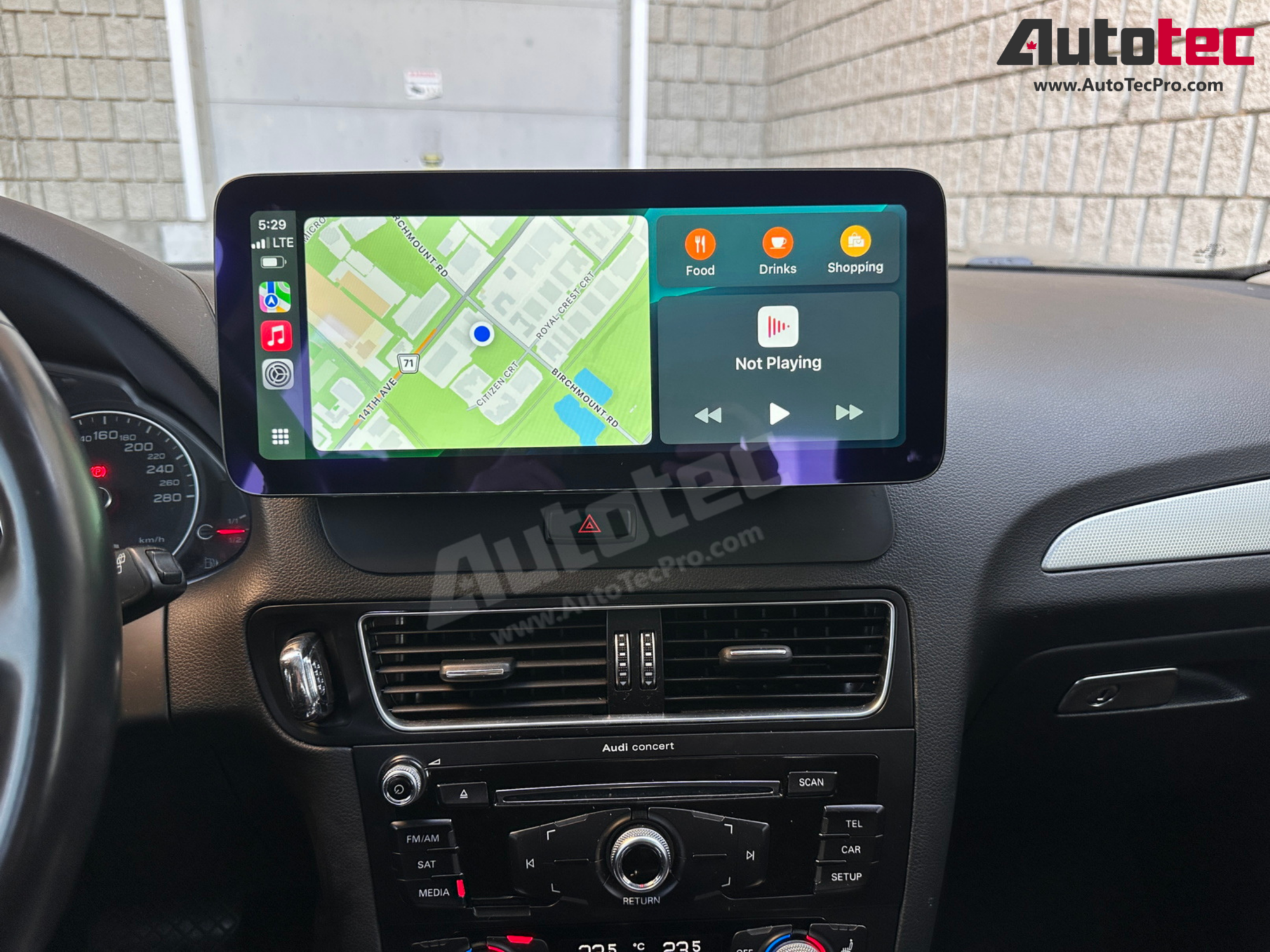 AUDI Q5 / SQ5 (2008 – 2018) OEM FIT 10.25″ / 12.3″ HD IPS Touch-Screen Android Navigation & Infotainment System | Android 14 | GPS | BT | Wifi | 4G LTE | CarPlay | Android Auto | Camera | MMI-3G | MMI-3G+