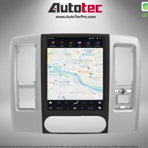 Dodge RAM (2009 – 2012) 10.4″ / 12.1″ HD Tesla-Style Navigation & Infotainment System | Android 11 | GPS | BT | Wifi | CarPlay | Android Auto | 4G LTE