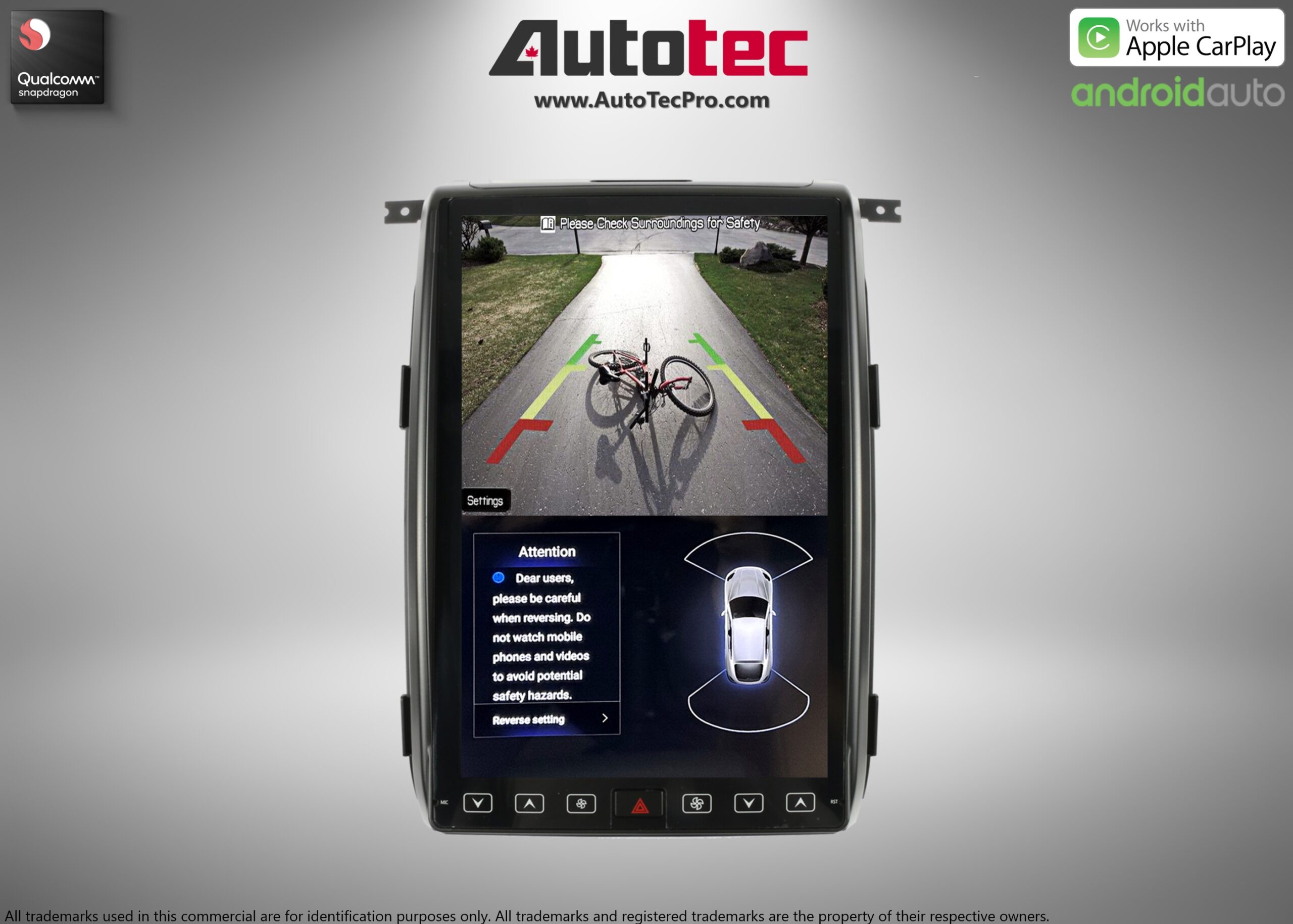 Ford F150 (2013 – 2014) 14.4″ IPS QHD 2K Touch-Screen Android Navigation System | Android 13 | GPS | BT | Wifi | CarPlay | SYNC | 4G LTE