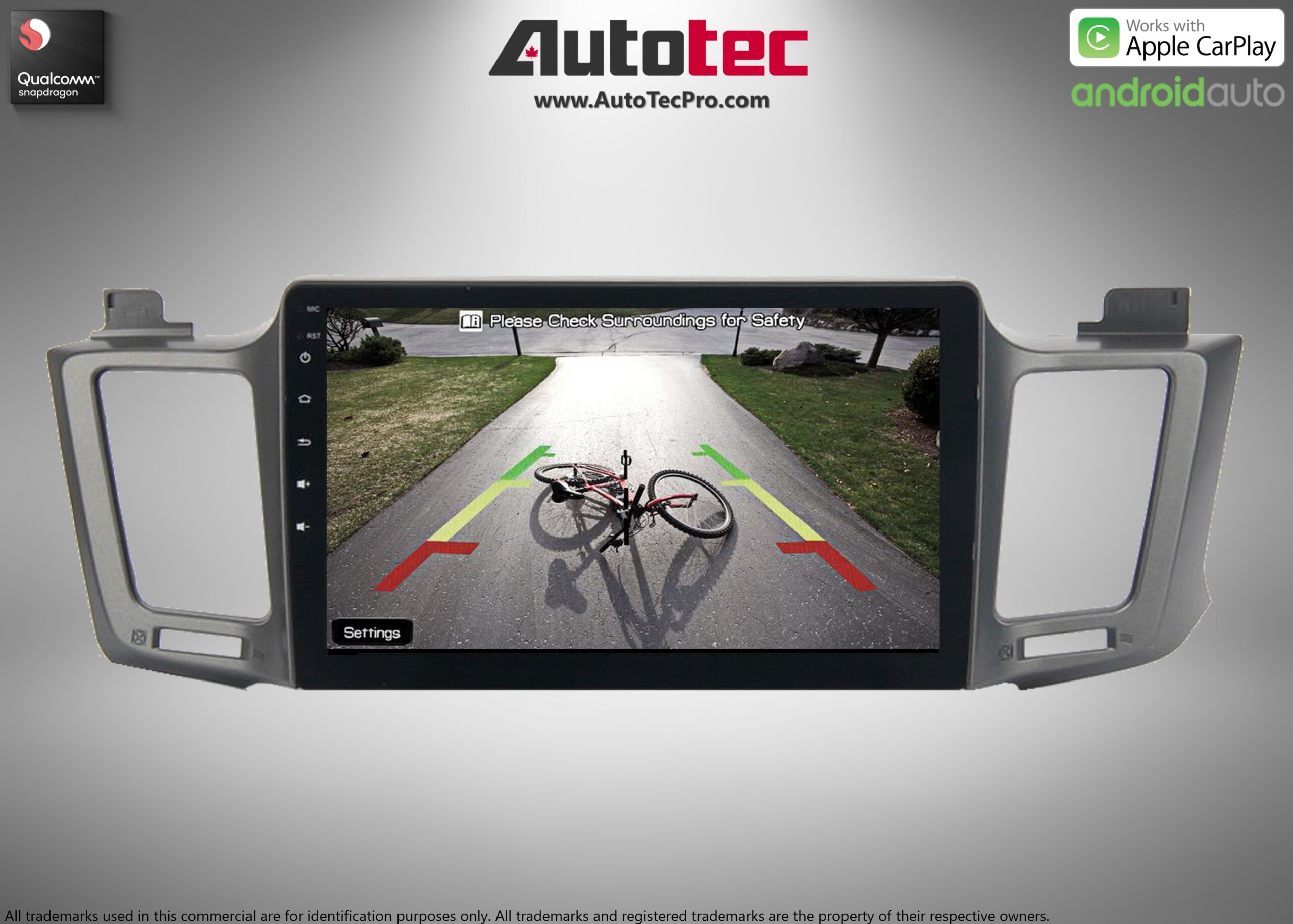 Toyota RAV4 (2013 – 2018) 10.2″ HD Touch-Screen Android Navigation System | Android 13 | GPS | BT | Wifi | Camera | CarPlay | 4G LTE