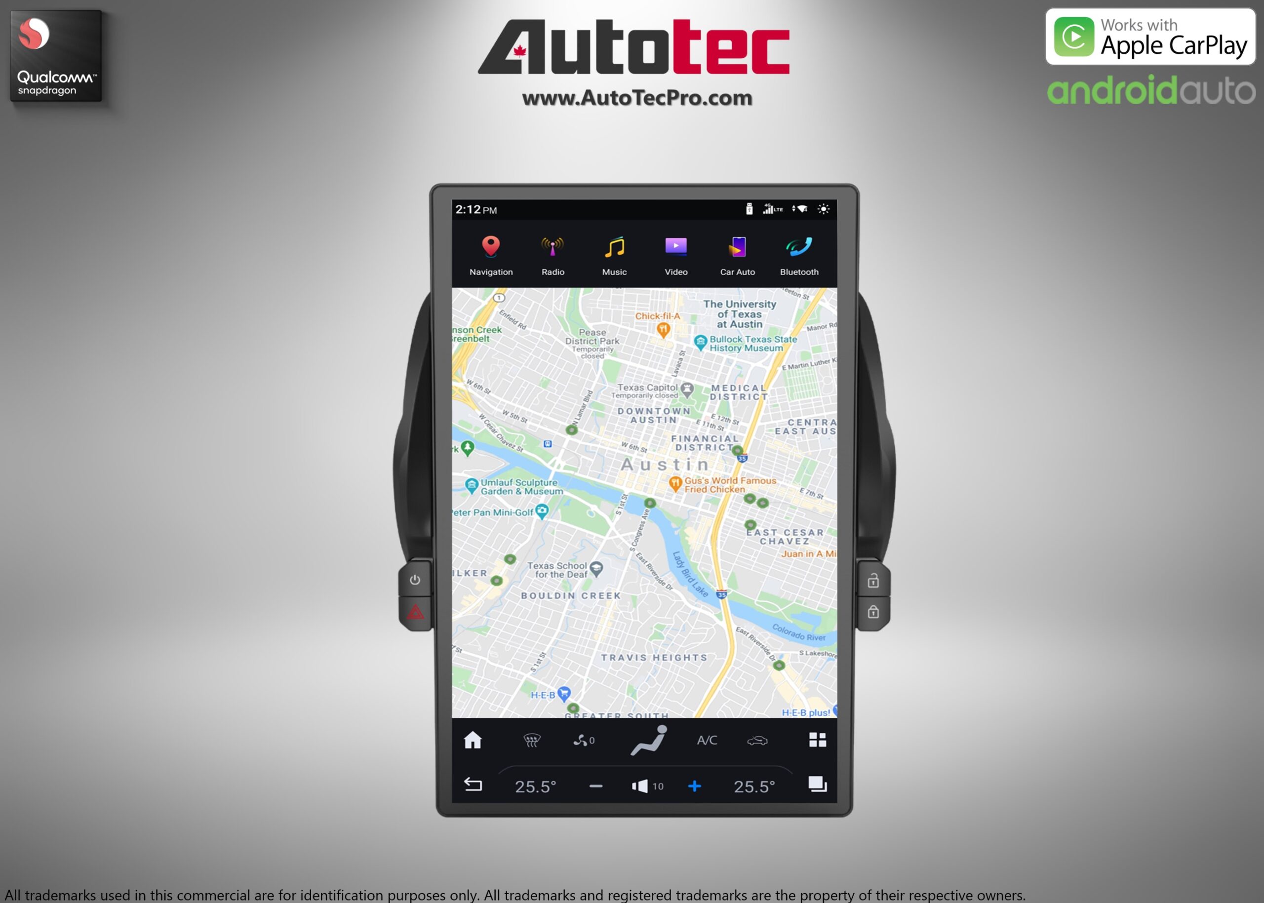 Chevrolet Camaro (2010 – 2015) 14.5″ IPS QHD 2K Touch-Screen Android Navigation System | Android 13 | GPS | BT | Wifi | CarPlay | Android Auto | 4G LTE