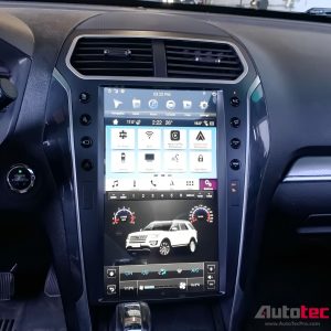 Ford Explorer (2011 – 2019) 14.4″ IPS QHD 2K Touch-Screen Android Navigation System | Android 13 | GPS | BT | Wifi | CarPlay | Android Auto | SYNC | 4G LTE