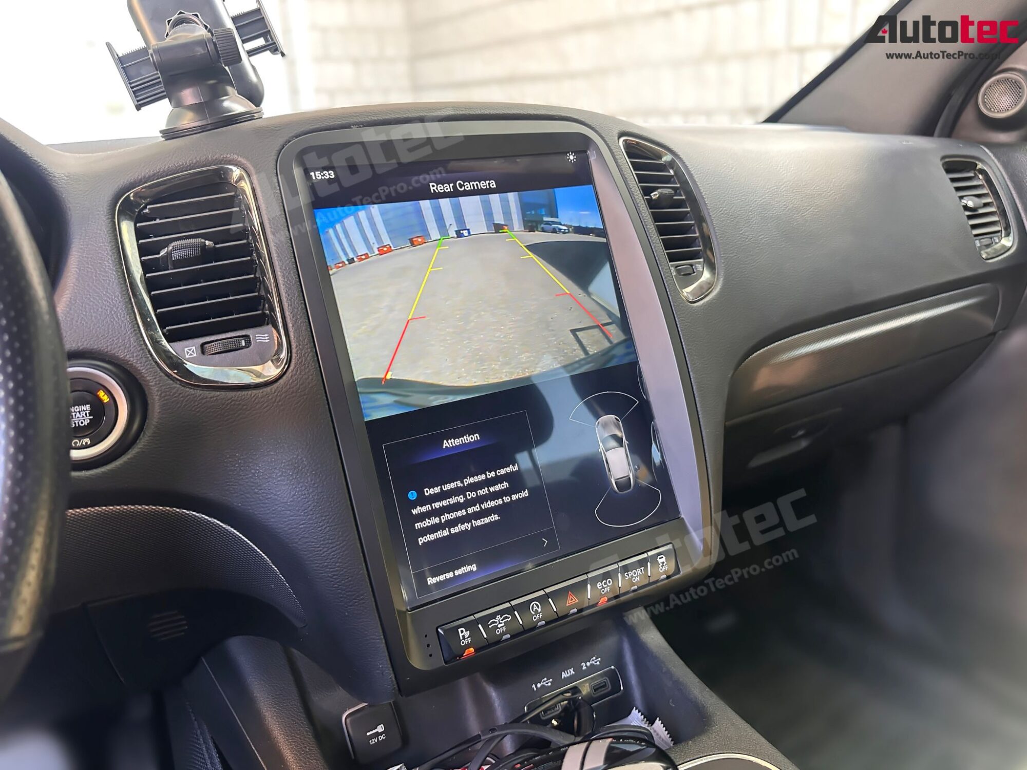 Dodge Durango (2011 – 2013) 13.8″ IPS HD Touch-Screen Android Navigation System | Android 13 | GPS | BT | Wifi | CarPlay | Android Auto | 4G LTE