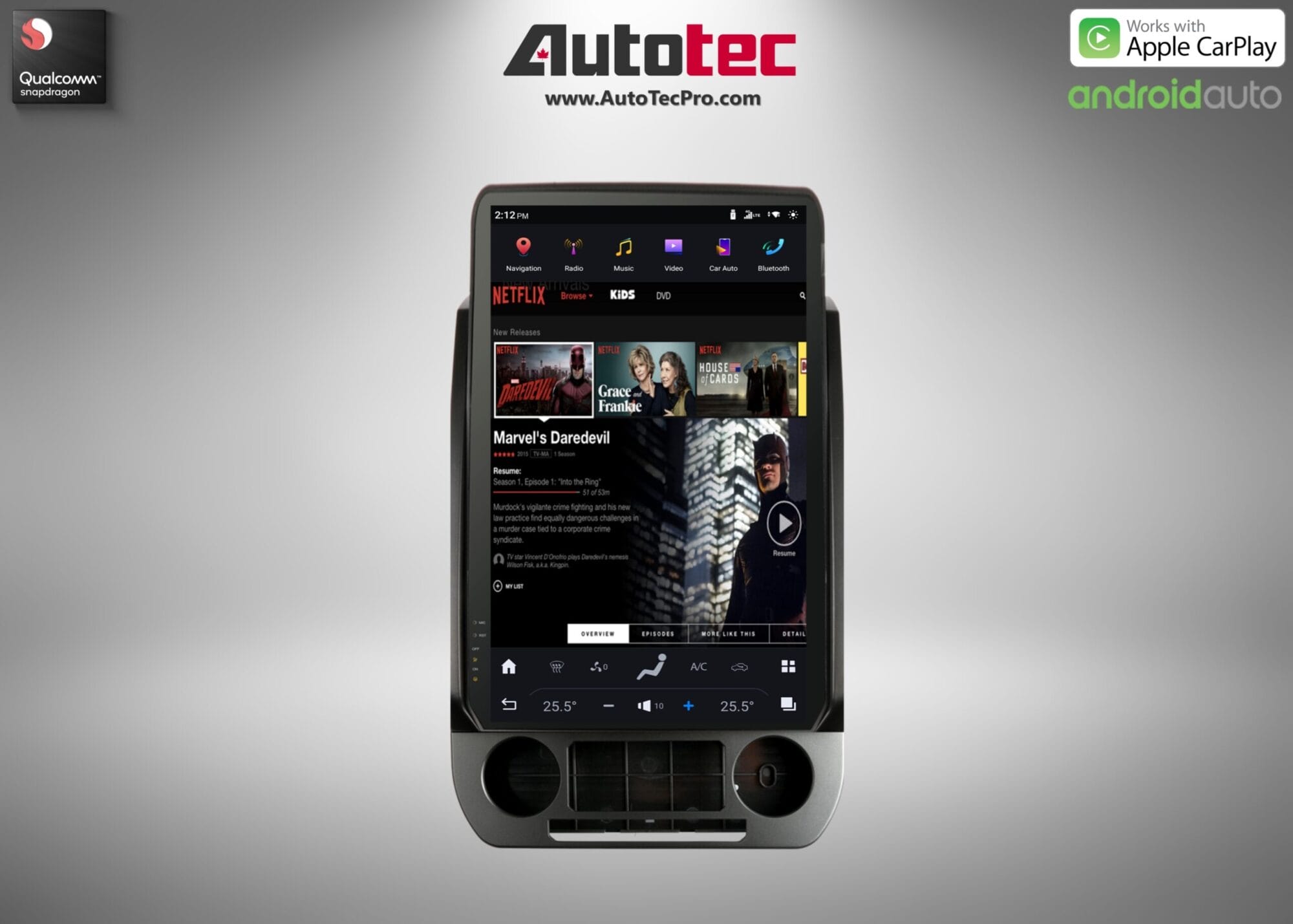 Ford F150 F250 F350 F450 (2015 – 2021) 17″ IPS HD Touch-Screen Navigation & Infotainment System | Android 13 | GPS | BT | Wifi | CarPlay | SYNC | 4G LTE