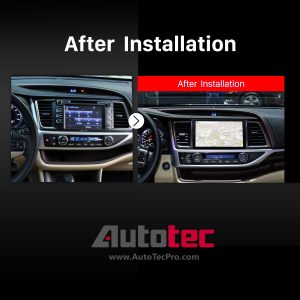 Toyota Highlander (2014 – 2019) 10.2″ HD Touch-Screen Android Navigation System | Android 13 | GPS | BT | WiFi | Camera | CarPlay