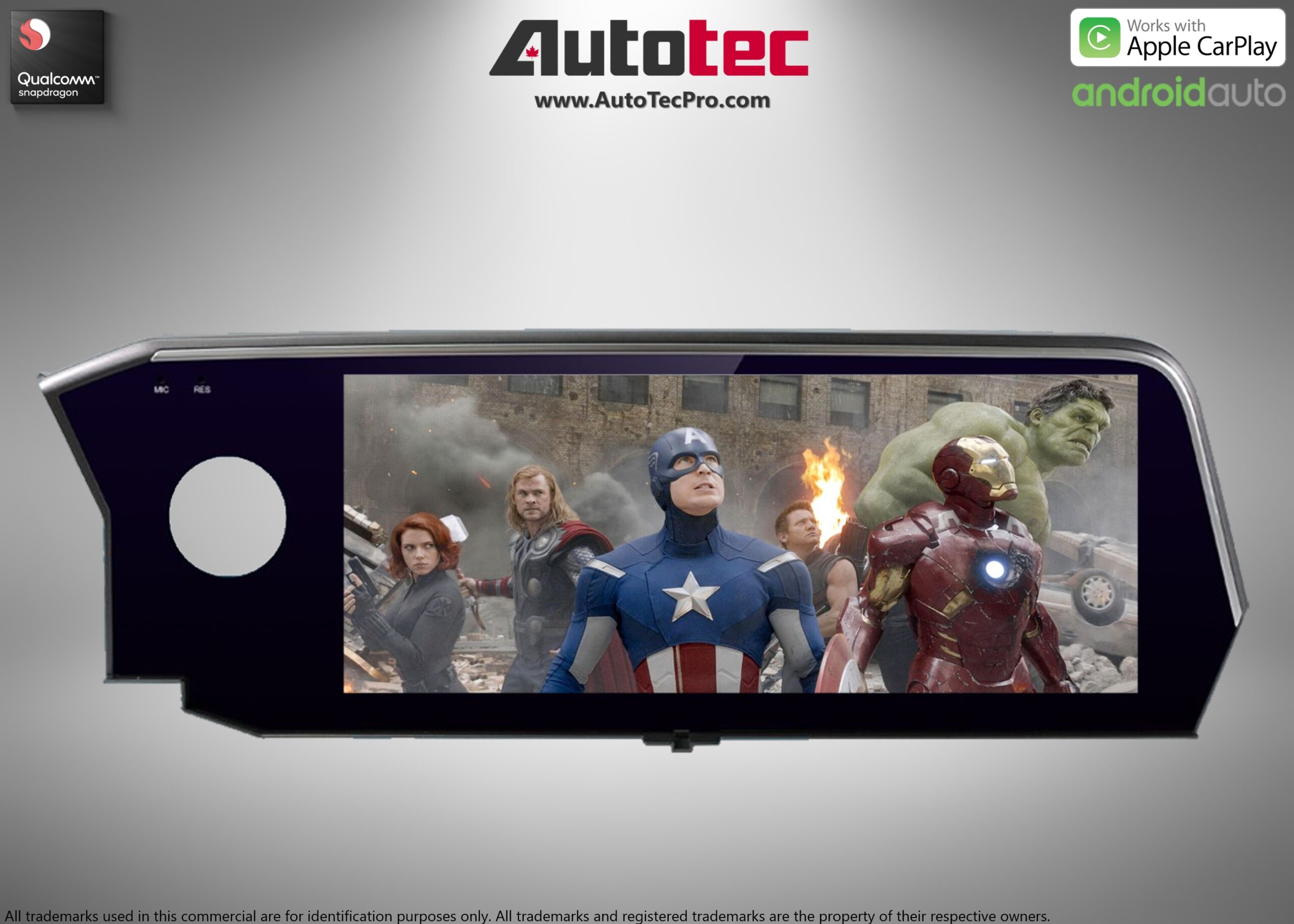 Lexus ES ( 2018- 2020 ) 12.3″ HD Touch-Screen Navigation & Infotainment System | Android 13 | GPS | BT | Wifi | A2DP | CarPlay