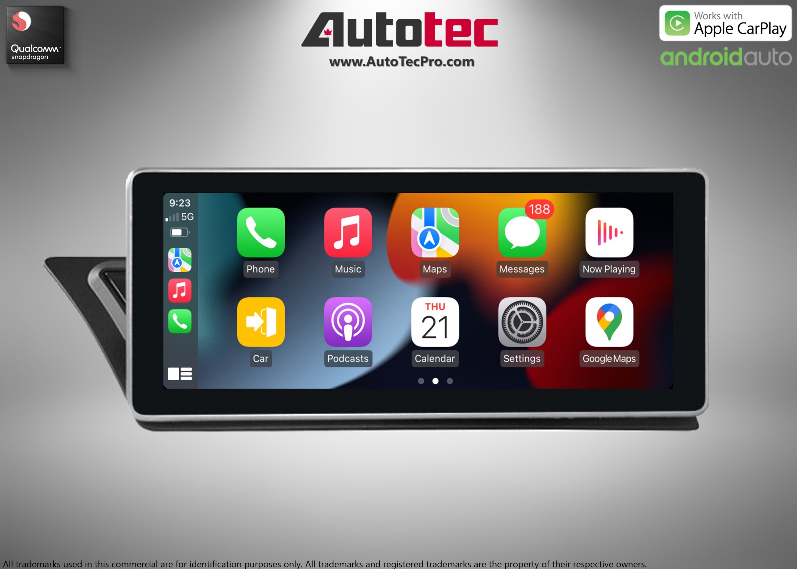 AUDI A4 / A5 (2008 – 2009) OEM FIT 10.25″ HD IPS Touch-Screen Android Navigation & Infotainment System | Android 14 | GPS | BT | Wifi | 4G LTE | CarPlay | Android Auto | Camera | MMI-2G | MMI-2G+