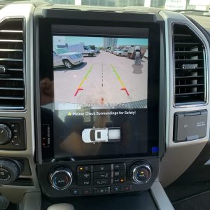 Ford F250 | F350 (2017 – 2021)  12.1″ IPS Touch-Screen Android Navigation System | Android 11 | GPS | BT | Wifi | CarPlay | SYNC | 4G LTE