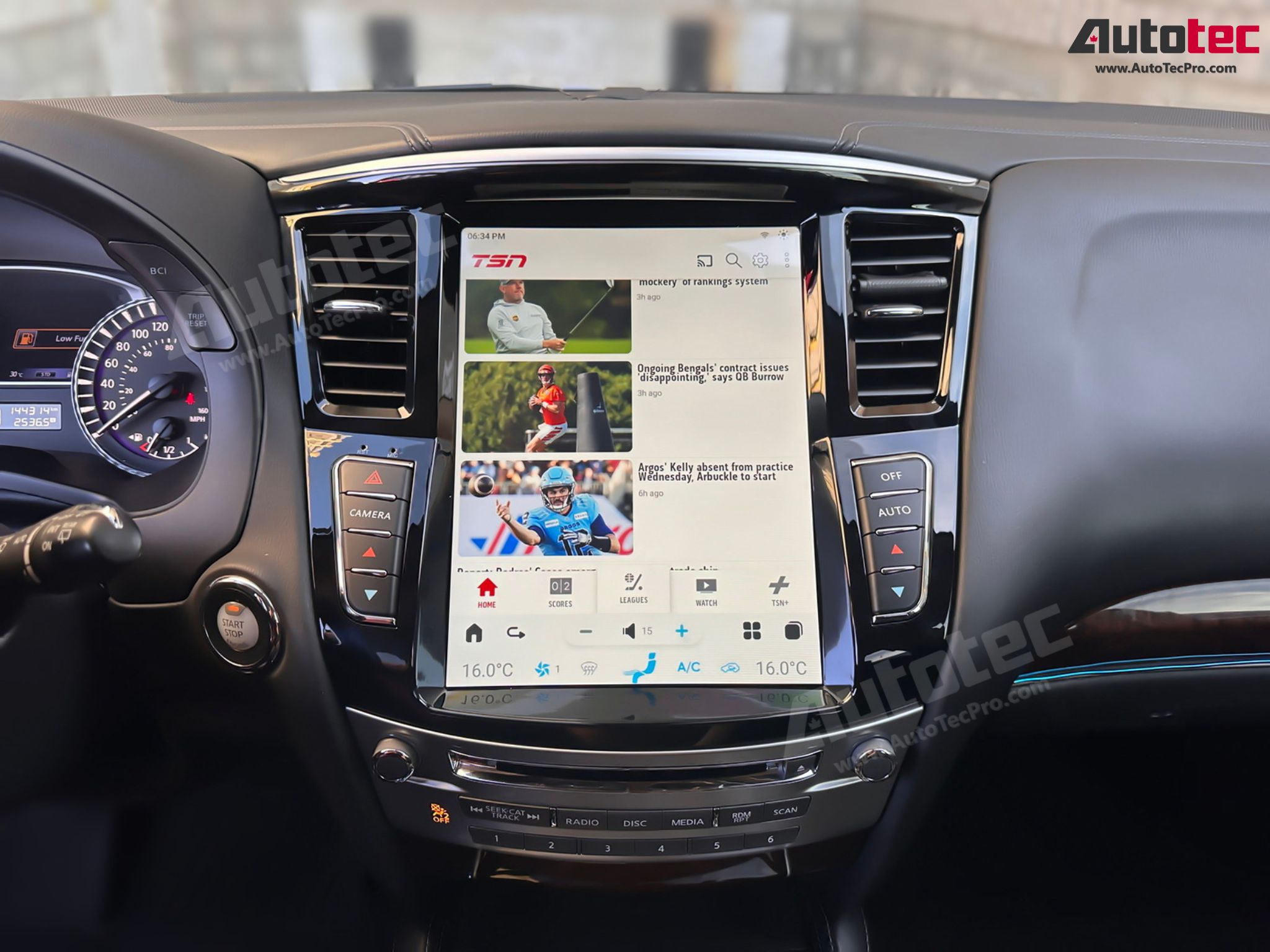Infiniti QX60 / JX35 (2013 – 2020) 12.1” HD IPS Touch-Screen Navigation & Infotainment System | Android 13 | GPS | BT | Wifi | CarPlay | Android Auto | 4G LTE