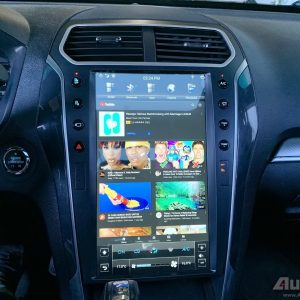 Ford Explorer (2011 – 2019) 14.4″ IPS QHD 2K Touch-Screen Android Navigation System | Android 13 | GPS | BT | Wifi | CarPlay | Android Auto | SYNC | 4G LTE