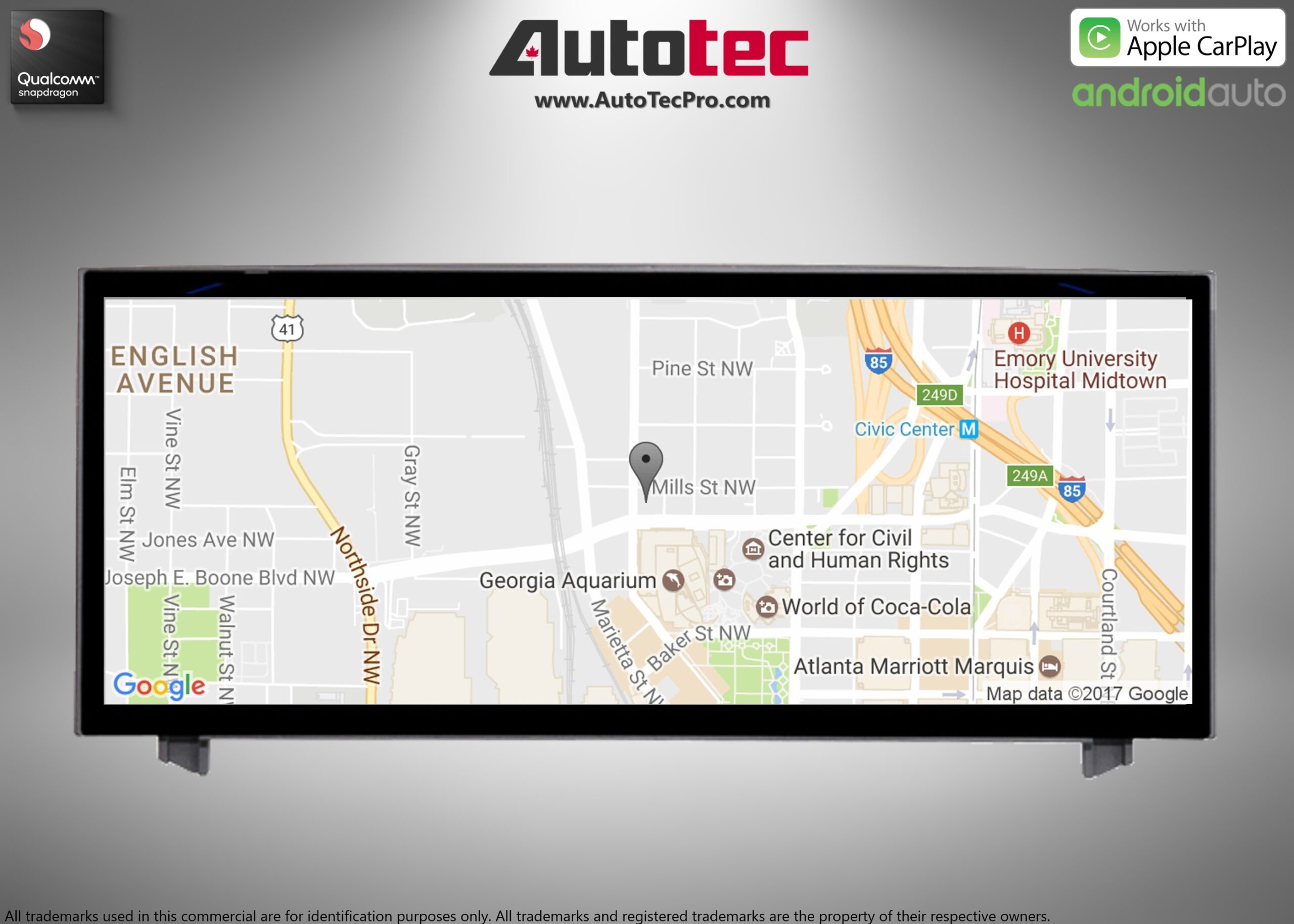 Lexus IS ( 2014- 2019 ) 10.25″ HD Touch-Screen Navigation & Infotainment System | Android 13 | GPS | BT | Wifi | A2DP | CarPlay