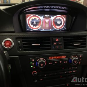 BMW 3 Series (2006 – 2012)  E90 / E91 / E92 OEM FIT 8.8″ HD Touch-Screen Android Navigation System | Android 14 | GPS | BT | Wifi | Camera | CarPlay