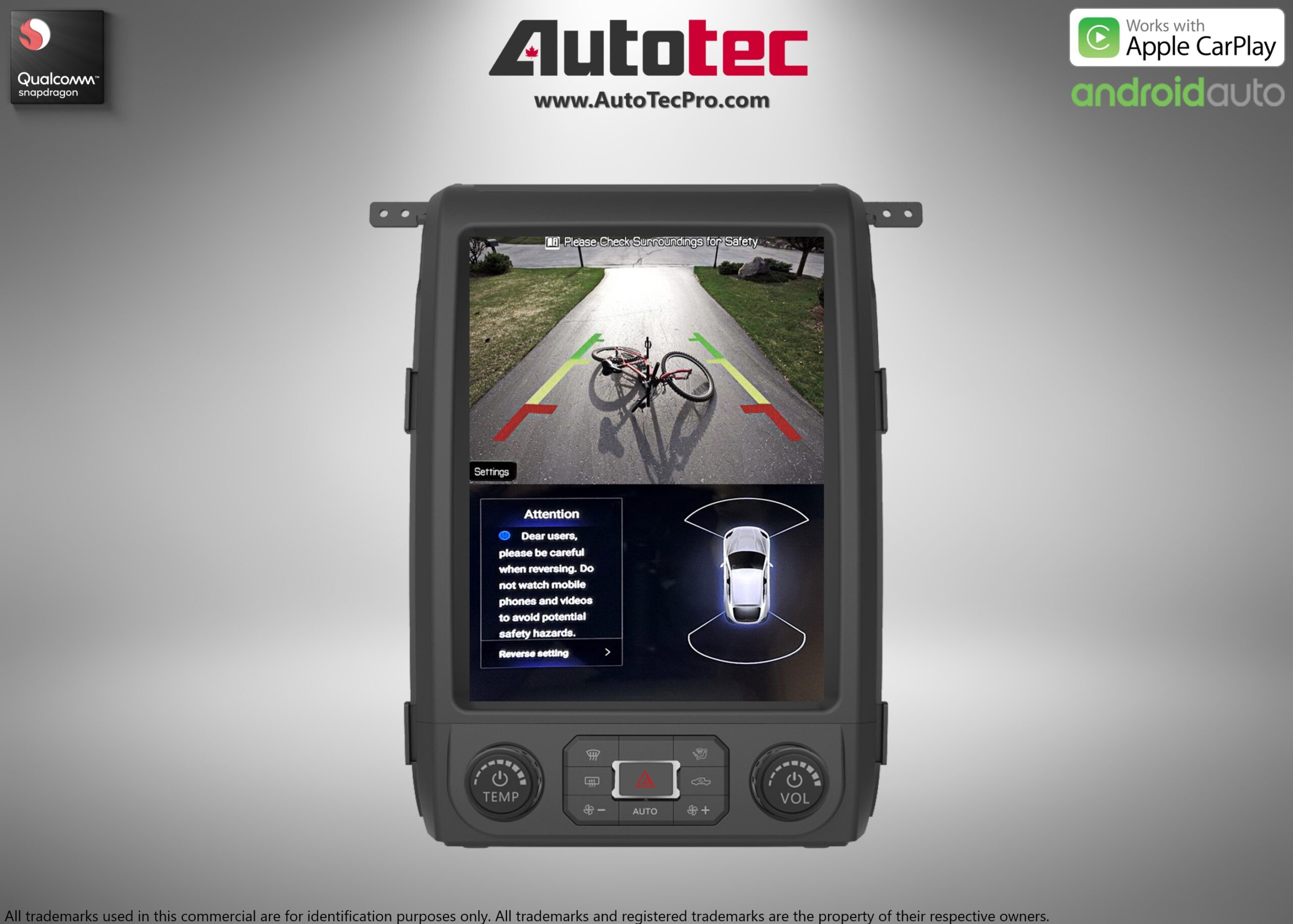 Ford F150 (2013 – 2014) 12.1″ IPS Touch-Screen Android Navigation System | Android 13 | GPS | BT | Wifi | CarPlay | SYNC | 4G LTE