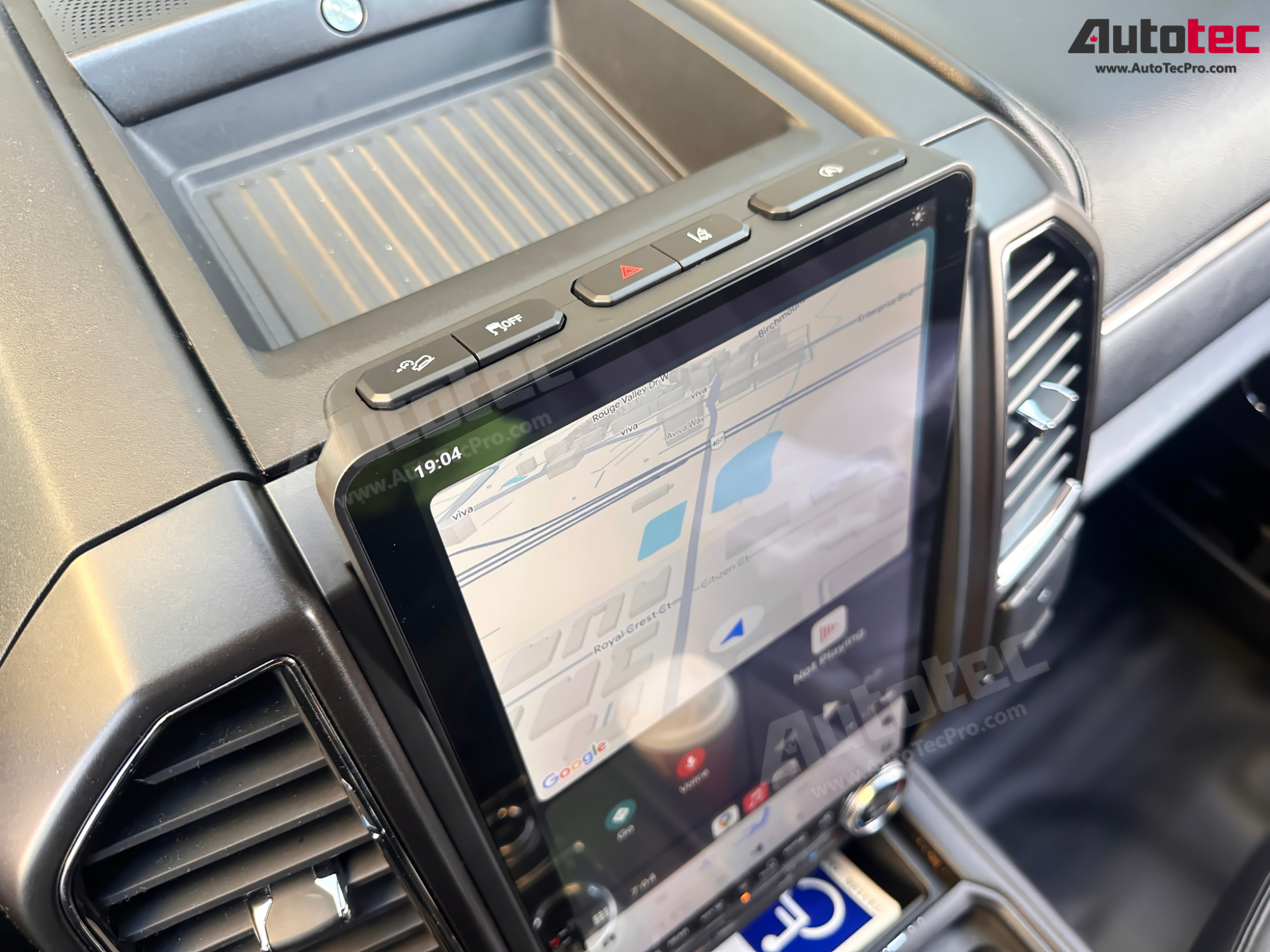 Ford Expedition (2018 – 2021) 14.4″ IPS QHD 2K Touch-Screen Navigation & Infotainment System | Android 13 | GPS | BT | Wifi | CarPlay | SYNC | 4G LTE