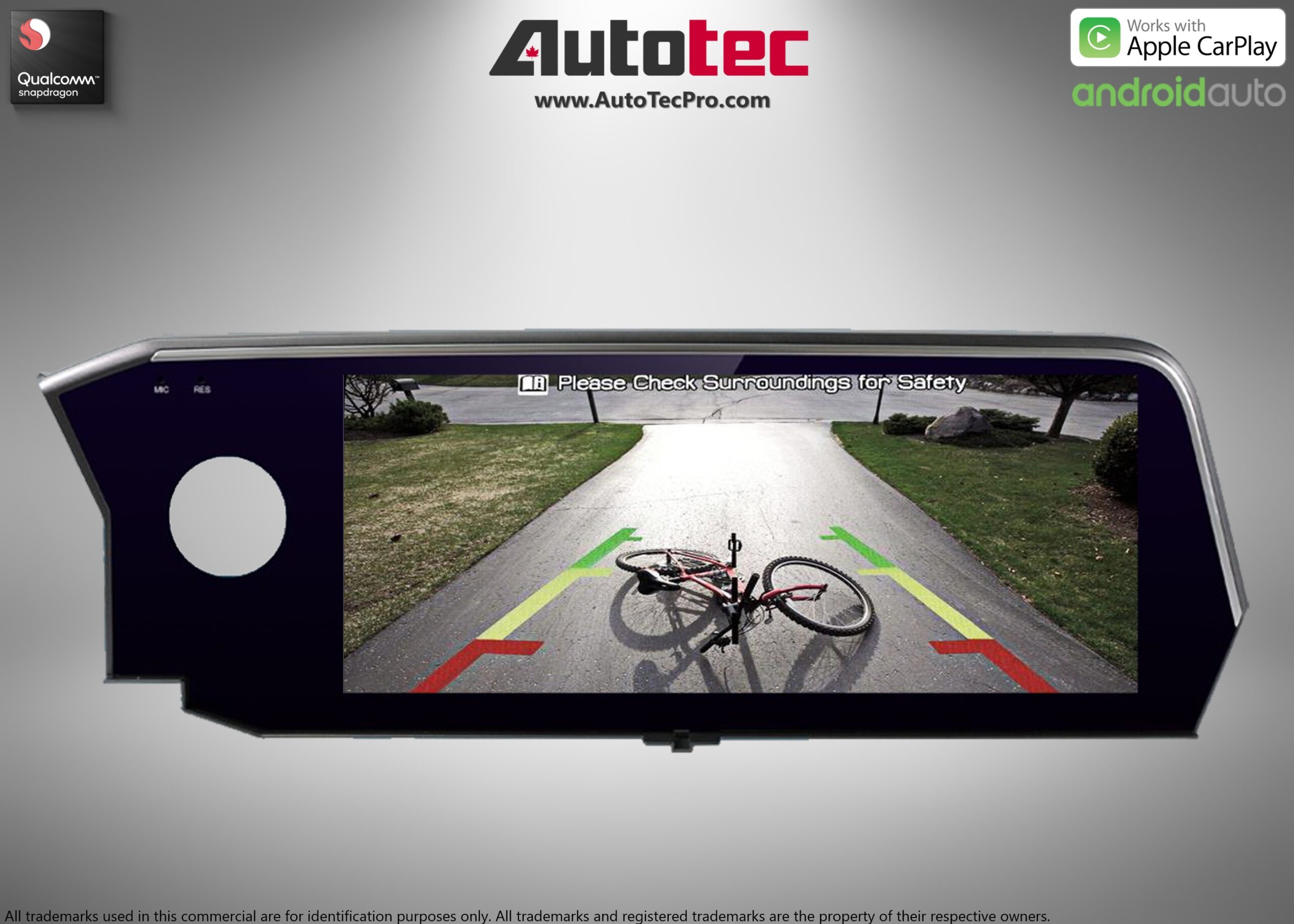 Lexus ES ( 2018- 2020 ) 12.3″ HD Touch-Screen Navigation & Infotainment System | Android 13 | GPS | BT | Wifi | A2DP | CarPlay