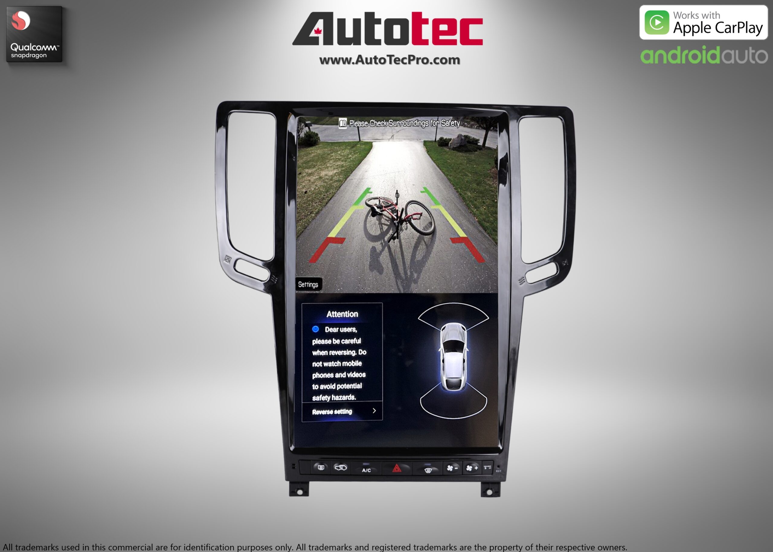 Infiniti G25/G35/G37/G37s (2007 – 2015) 14.5″ (Mark 7) 2K QHD Touch-Screen Navigation & Infotainment System | GPS | BT | Wifi | 4G LTE | CarPlay