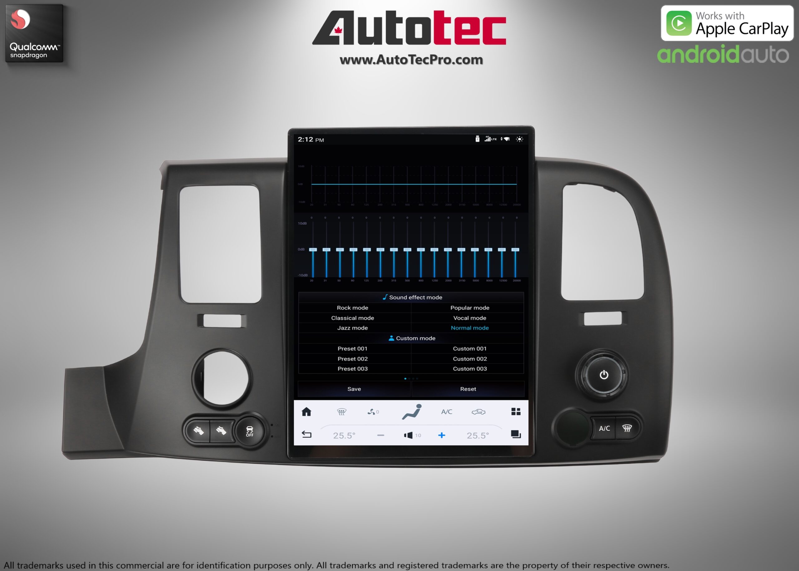 Chevrolet Silverado / GMC Sierra (2007 – 2013) 13.8″ HD Touch-Screen Navigation & Infotainment System | Android 13 | GPS | BT | Wifi | CarPlay | 4G LTE