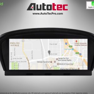 BMW 5 Series (2003 – 2010) E60 OEM FIT 8.8″ HD Touch-Screen Android Navigation System | GPS | BT | Wifi | Camera | CarPlay