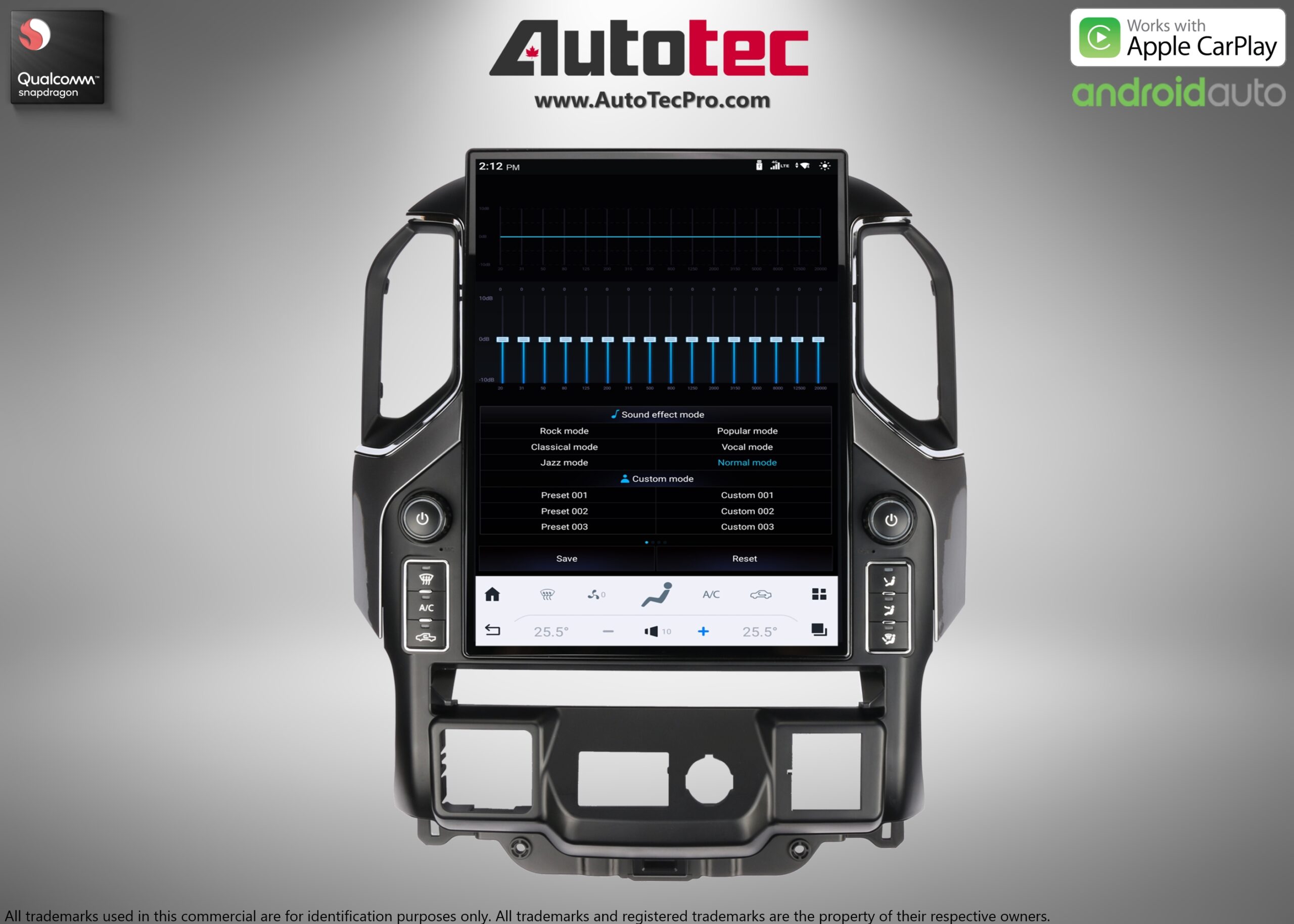 Chevrolet Silverado / GMC Sierra (2019 – 2026) 15.6″ IPS QHD 2K Touch-Screen Navigation & Infotainment System | Android 13 | GPS | BT | Wifi | CarPlay | Onstar | 4G LTE