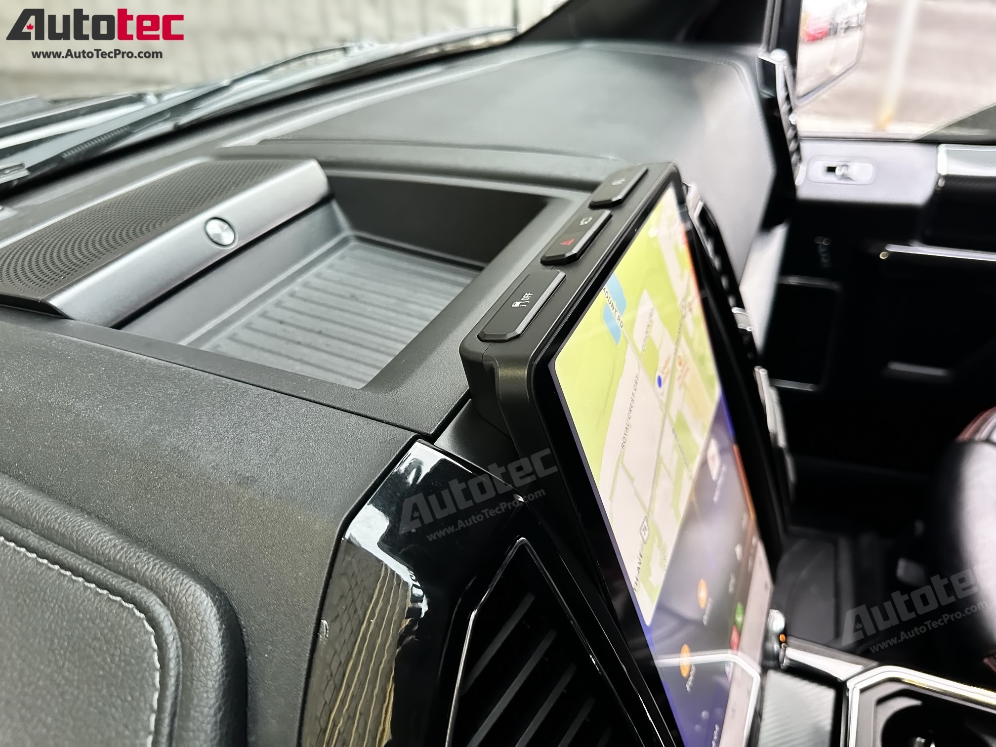 Ford F250 | F350 | F450 (2017 – 2022) 14.4″ IPS QHD 2K Touch-Screen Navigation & Infotainment System | Android 13 | GPS | BT | Wifi | CarPlay | SYNC | 4G LTE