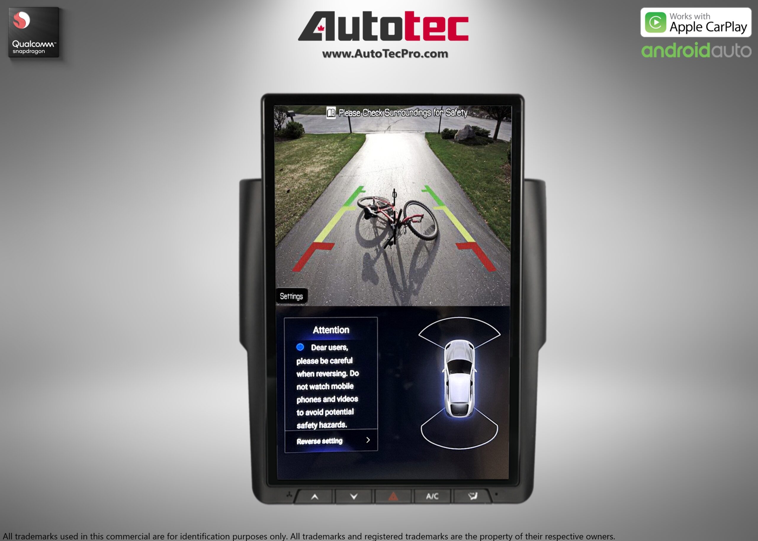 Dodge RAM (2013 – 2018) 14.4″ IPS QHD 2K Touch-Screen Android Navigation System | Android 13 | GPS | BT | Wifi | CarPlay | Android Auto | 4G LTE