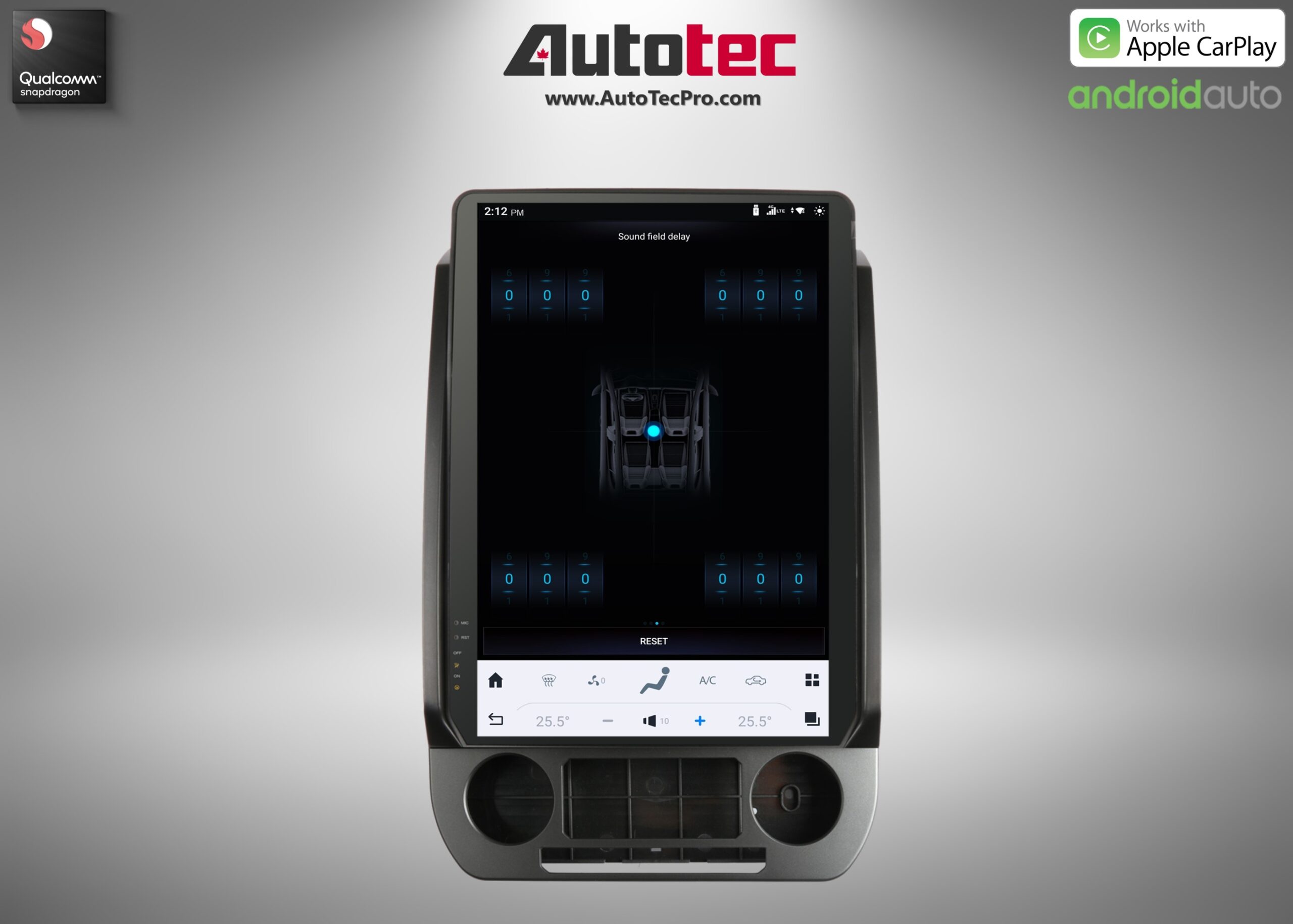 Ford Expedition (2018 – 2021) 14.4″ IPS QHD 2K Touch-Screen Navigation & Infotainment System | Android 13 | GPS | BT | Wifi | CarPlay | SYNC | 4G LTE